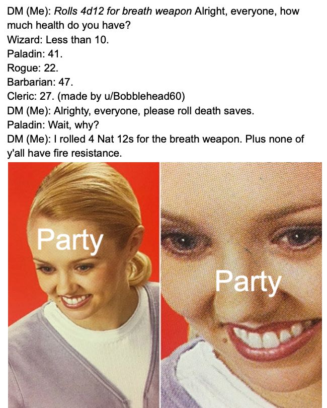 Tales of a Forever DM 28 And.... Roll death saves. Scrolller