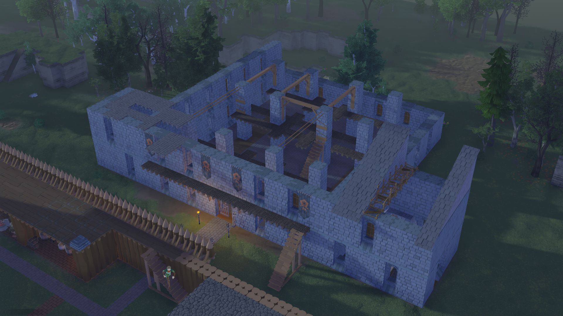 Tall great hall work in progress Scrolller