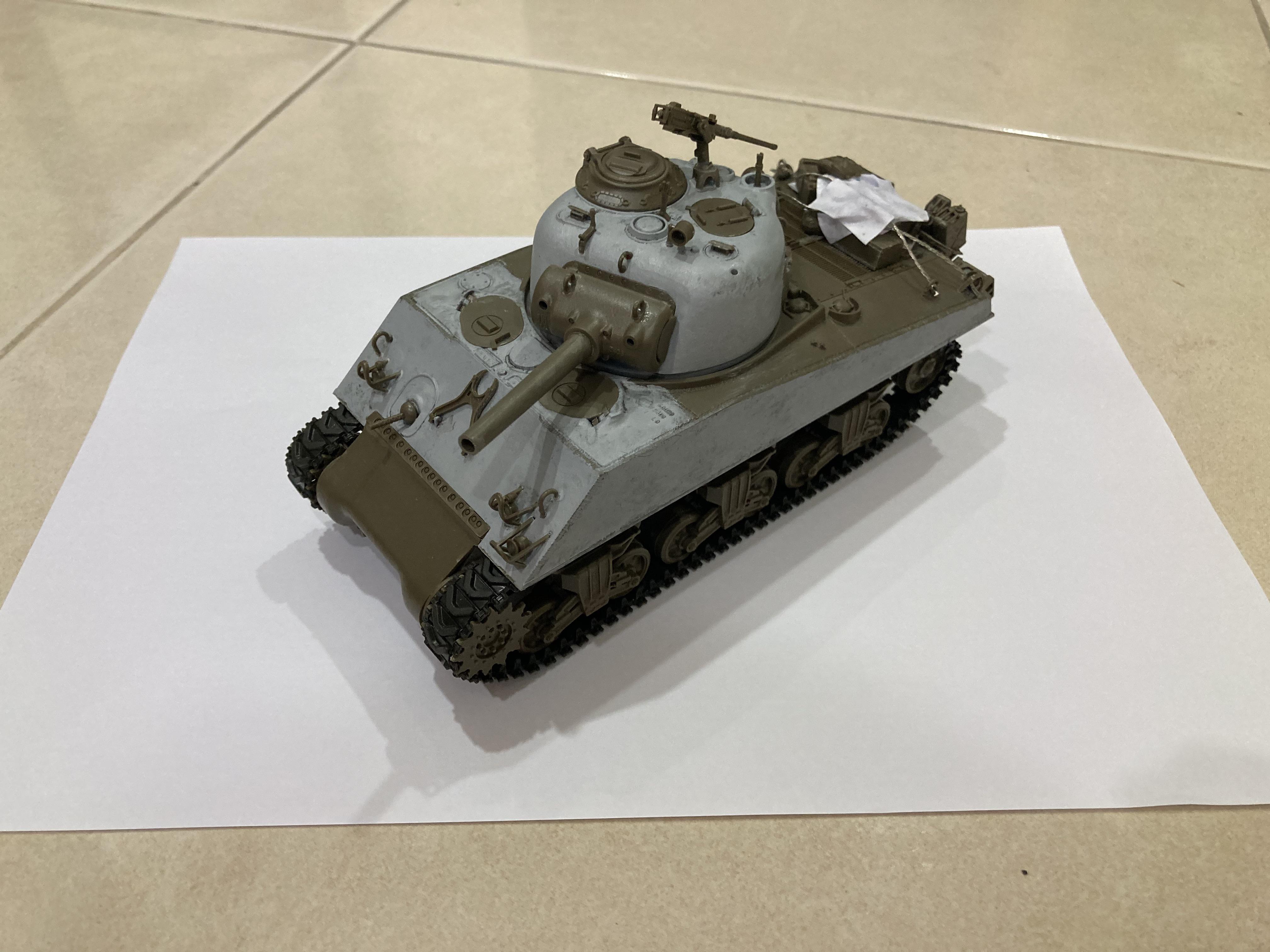 Tamiya M4A3 105 is done ! 👍 | Scrolller