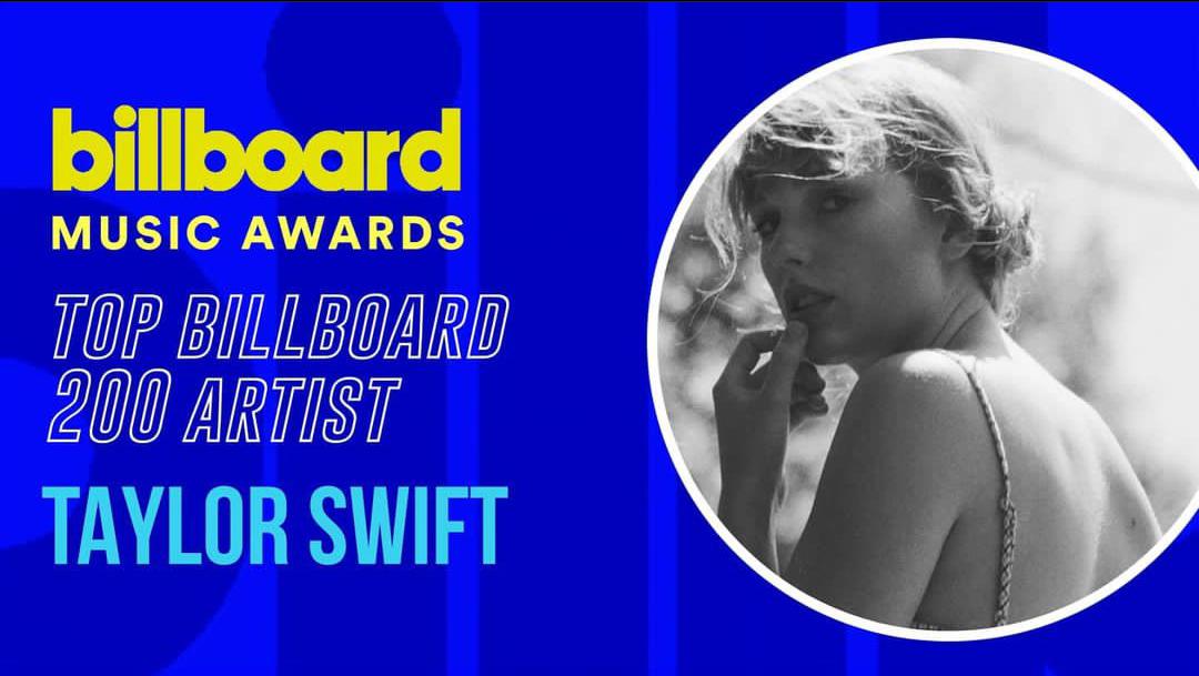 Taylor is nominated for "Top Billboard 200 Artist" at this year BBMAS Scrolller