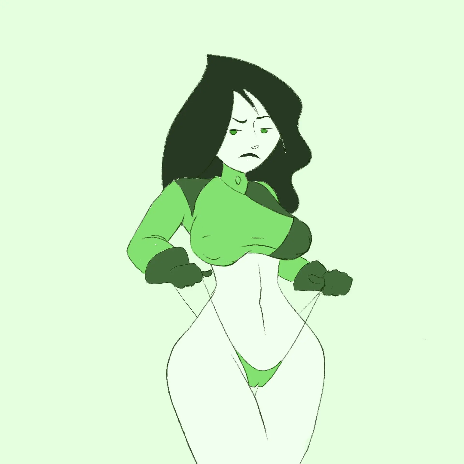 Tchicc Shego by (Normandy_nsfw)