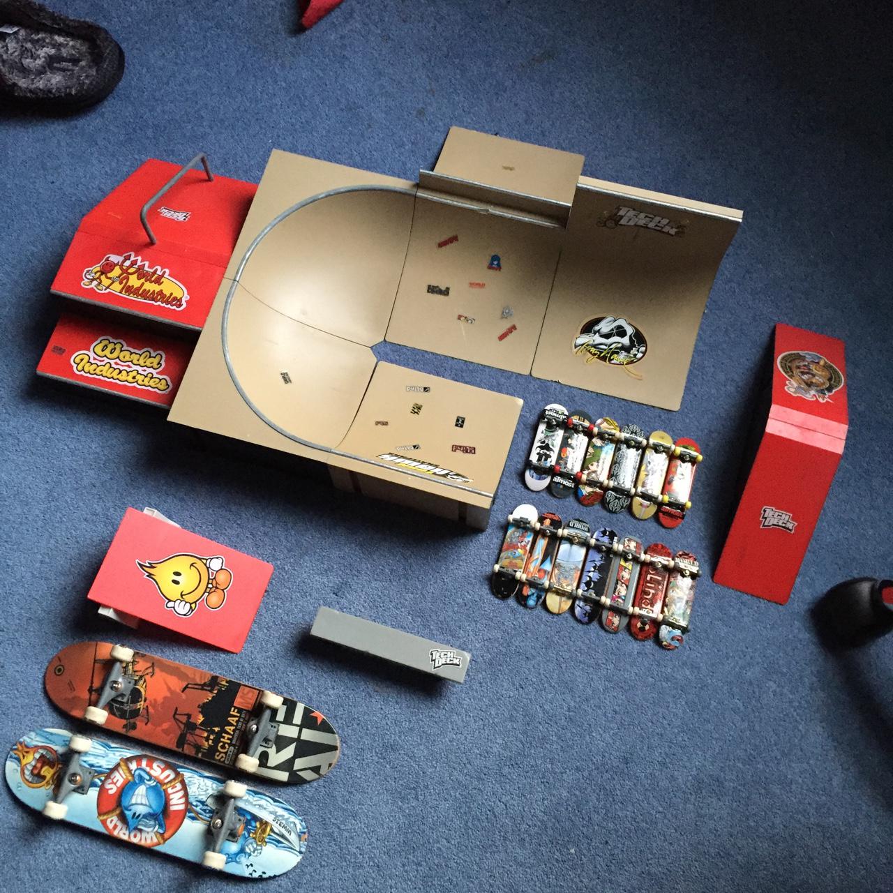 Tech Decks with a mini skate-park | Scrolller