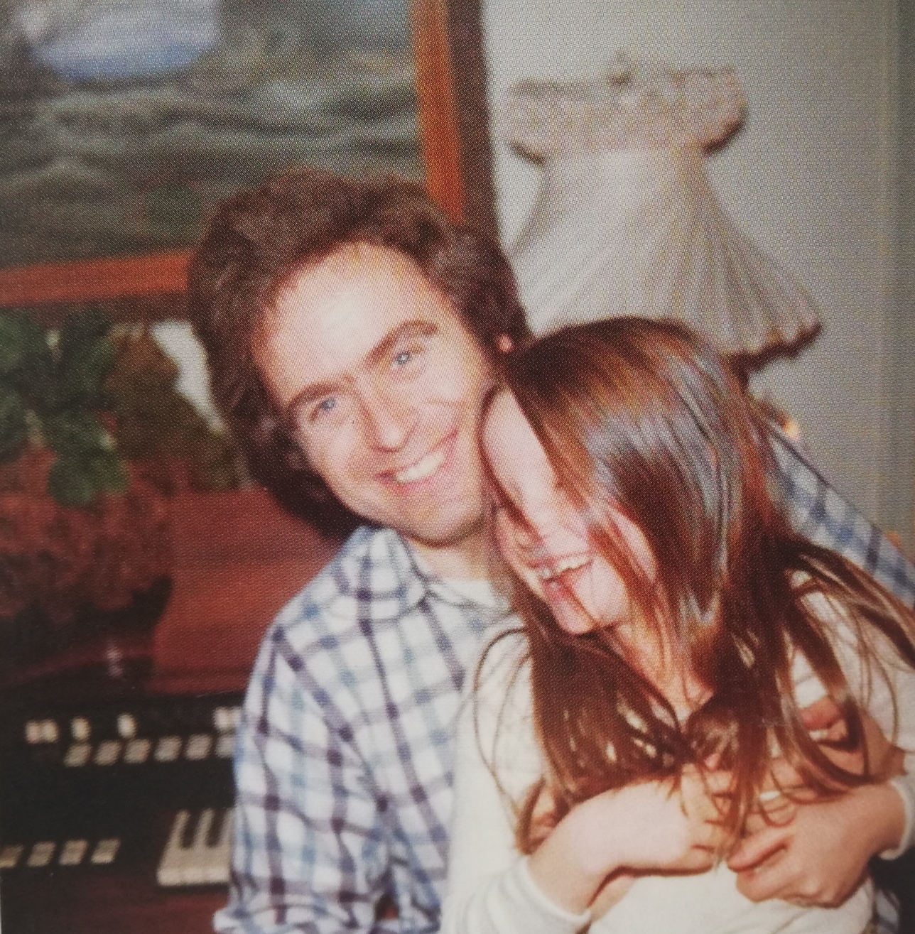 Ted Bundy and Molly in her grandparents' house in Ogden, Utah, during
