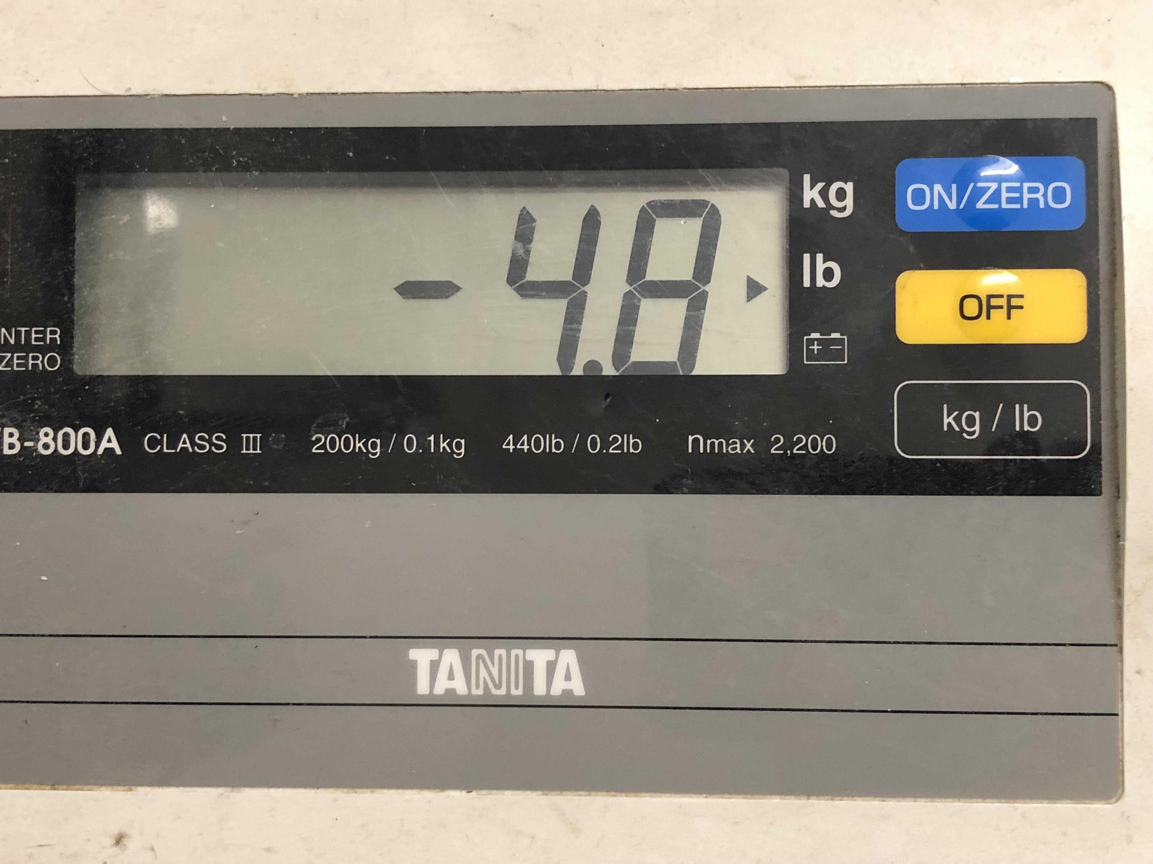 TFW your scale wasn't calibrated properly Scrolller