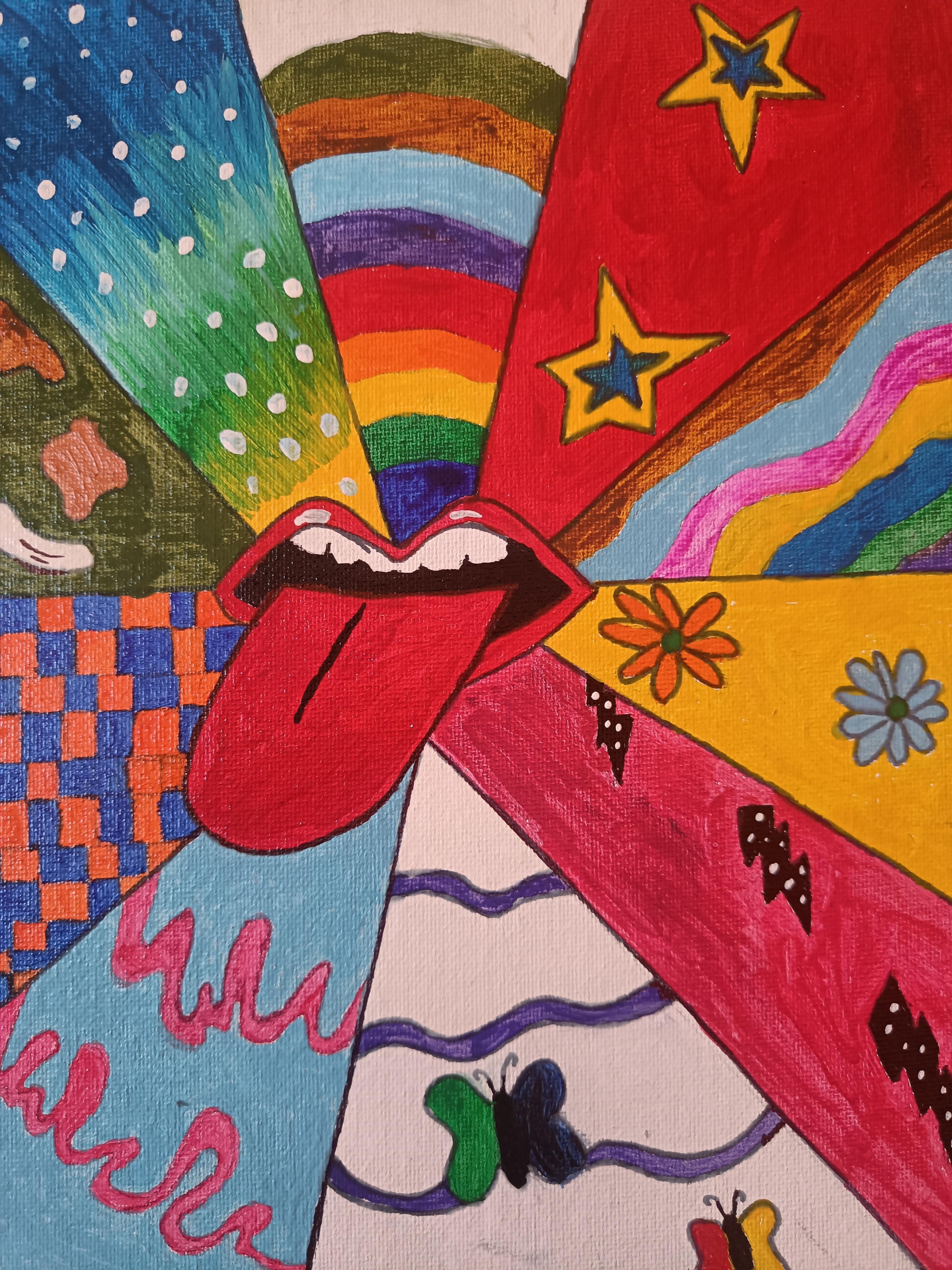 The art is an medium of expression ..colours are the beauty of Nature ...