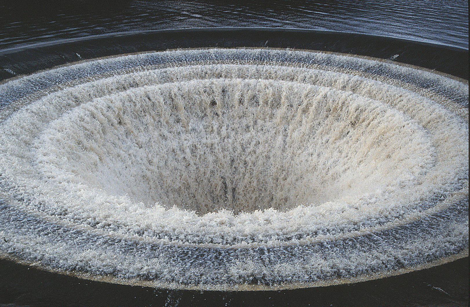 The BellMouth Spillway (Also Known as "The Plughole") Ladybower