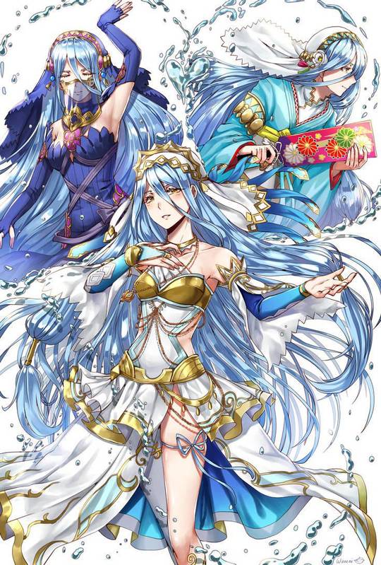 Marianne in Azura's outfit (By @ZipperQR) [Commission] | Scrolller