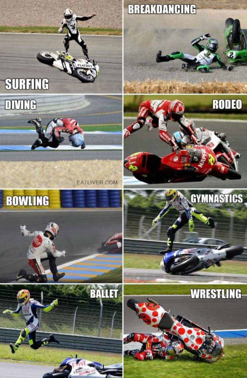 The many sports of motorcycle racing | Scrolller