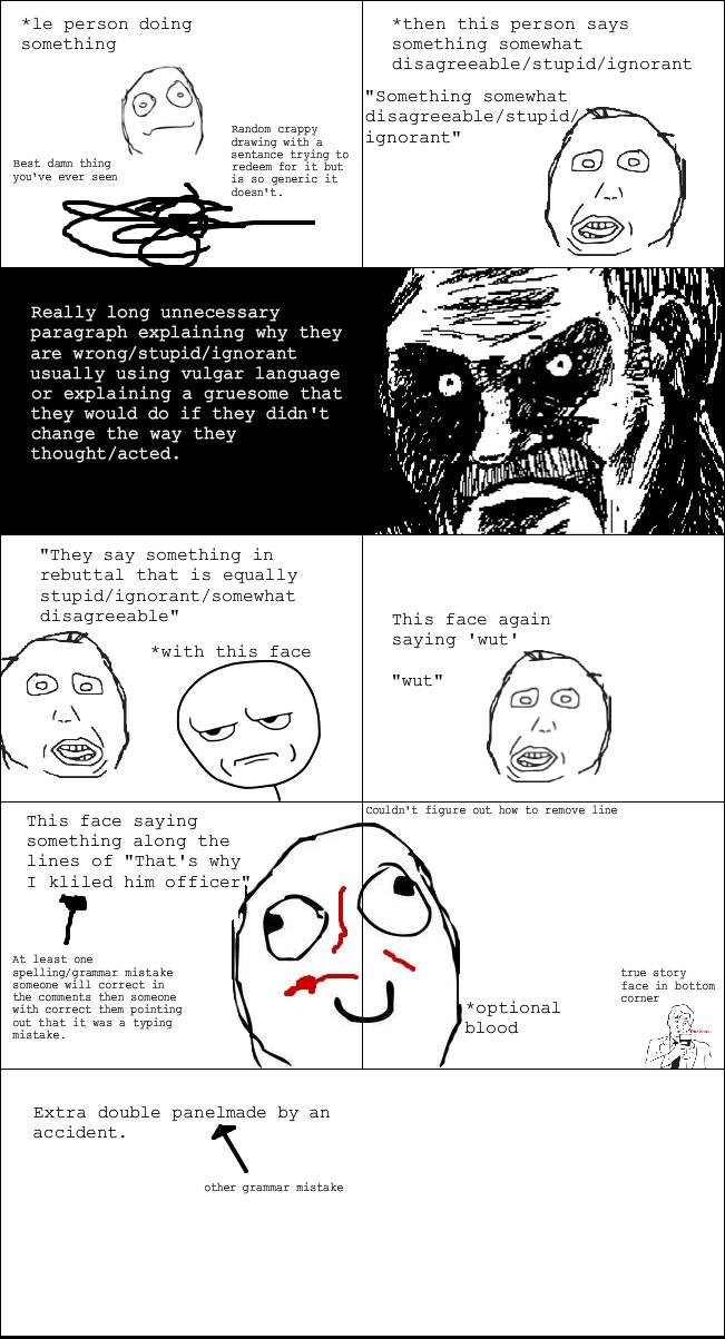 The most generic rage comic ever. | Scrolller