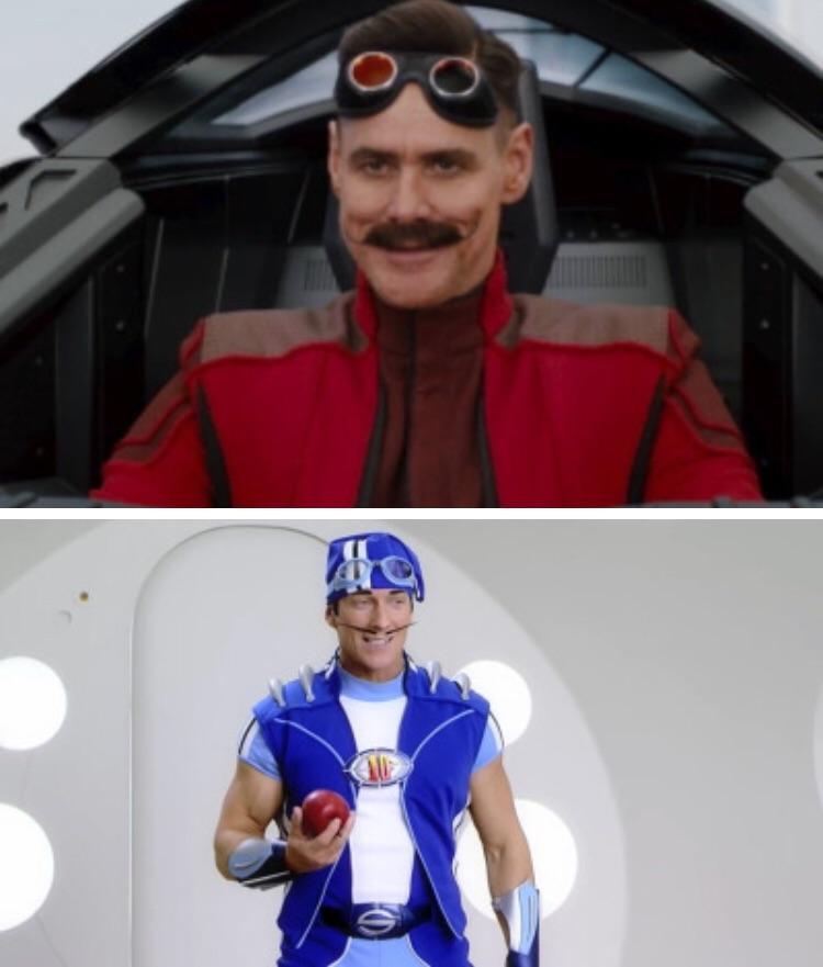 The New Eggman Looks Like An Evil Sportacus Scrolller