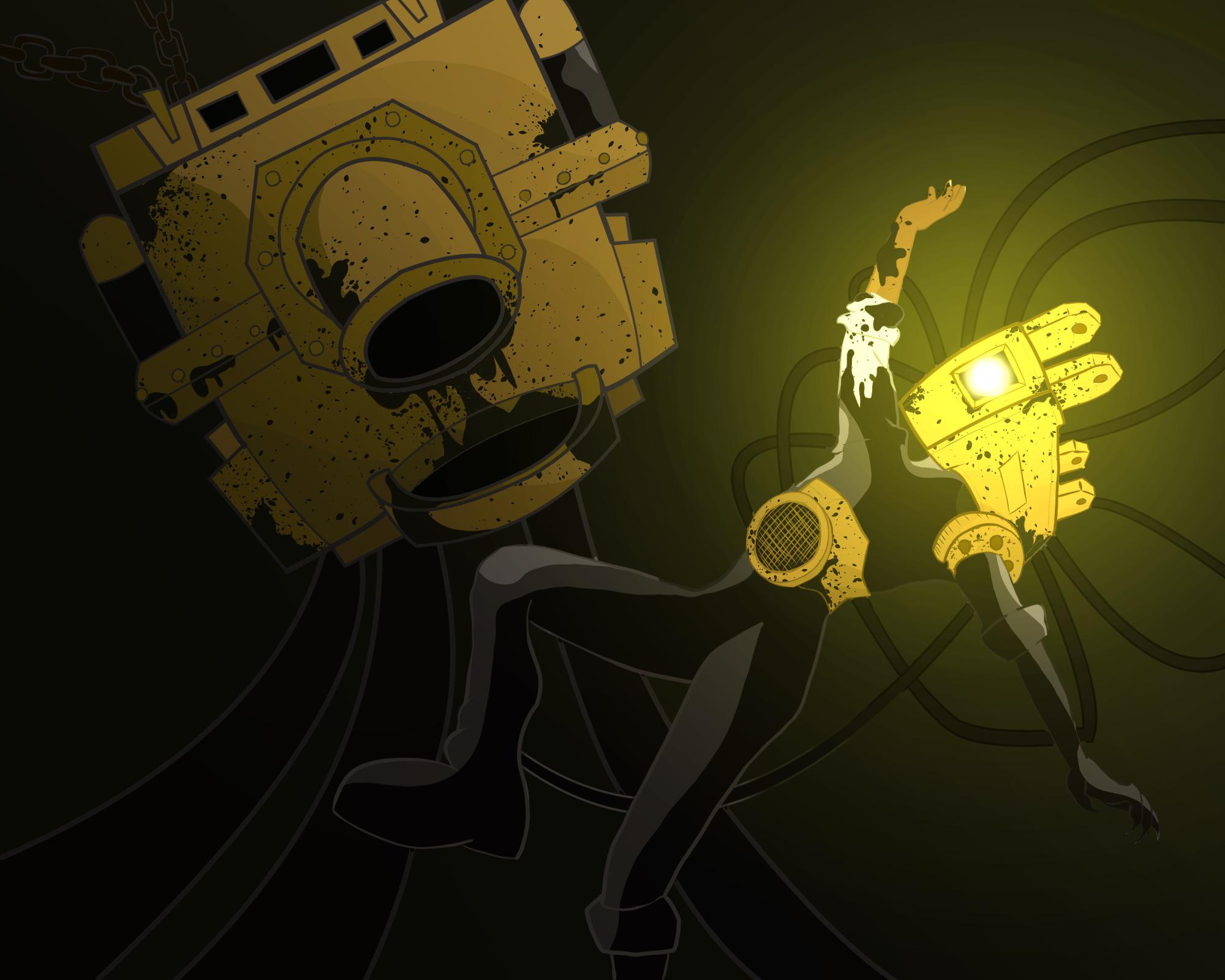 “The Projectionist’s Transformation” I did this digitally and I love ...