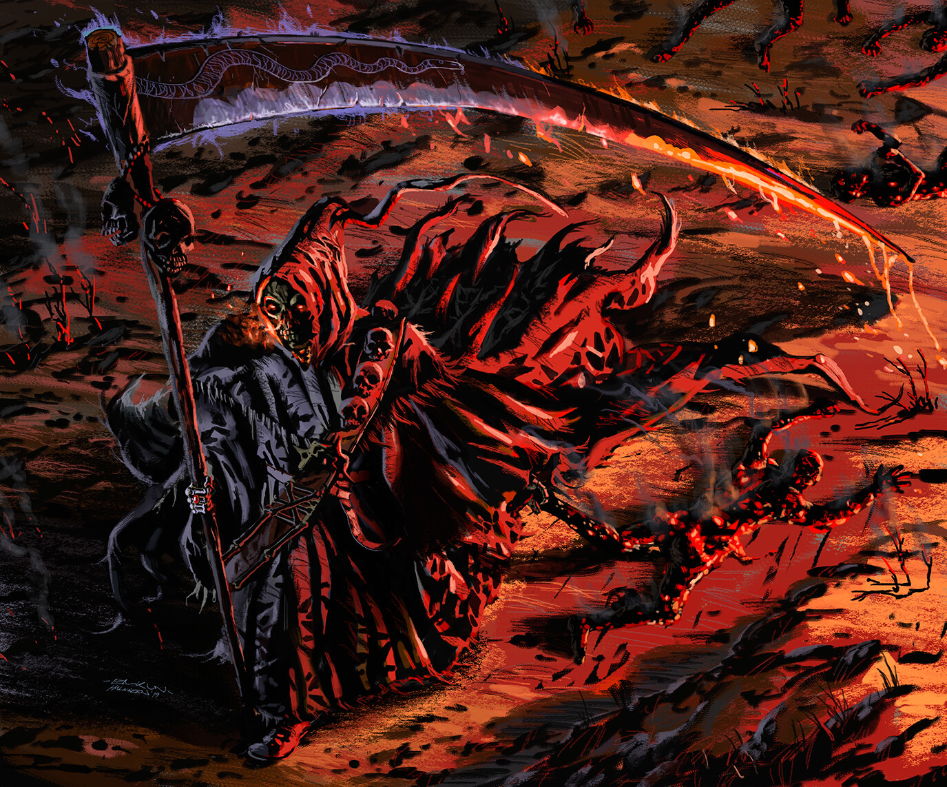 The Reaper by Emilio R. Camarena | Scrolller