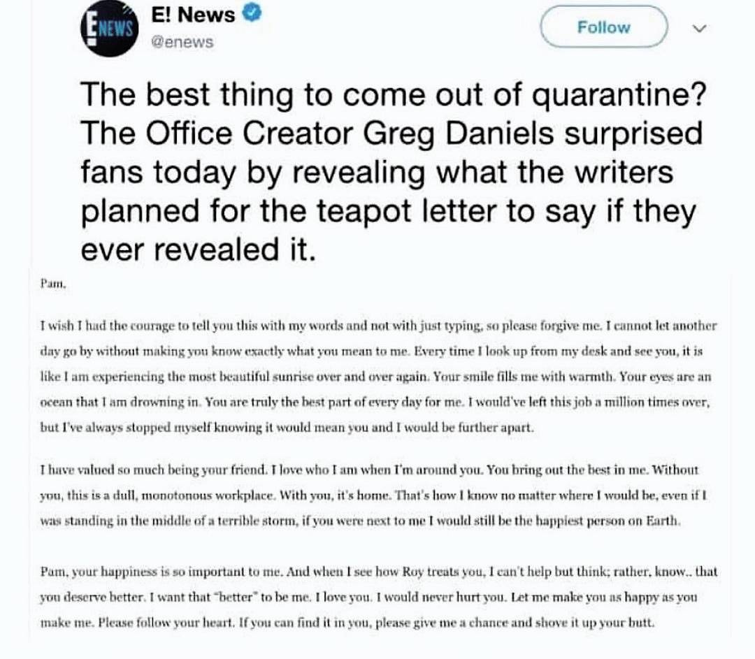 The teapot letter FINALLY revealed! Scrolller