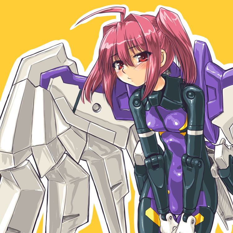 Tiny, pink-haired robot girl [Busou Shinki] | Scrolller