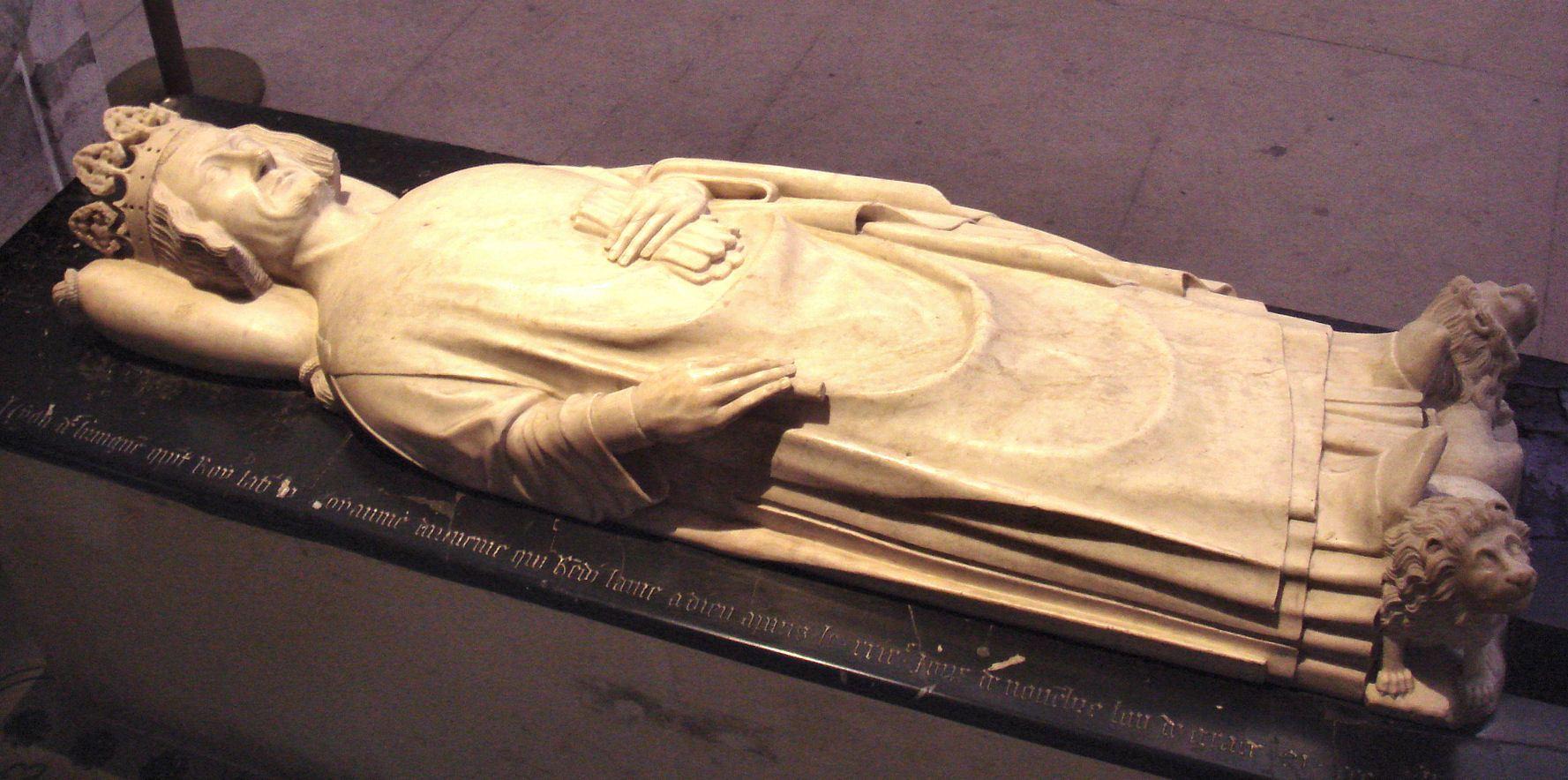 Tomb of Leo V, the last King of Armenia, in the Basilica of SaintDenis