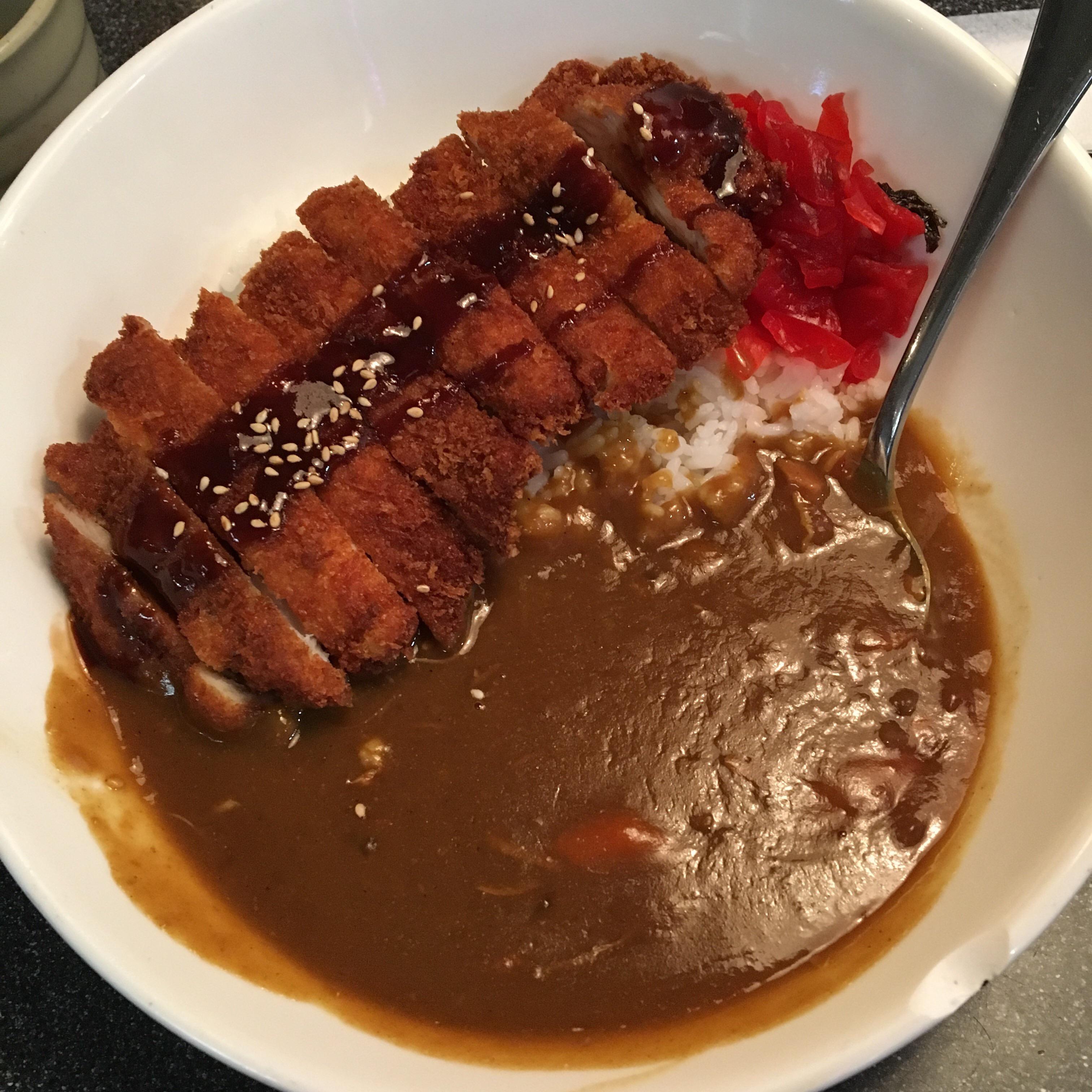 Tonkatsu curry from Suehiro in little Tokyo Scrolller