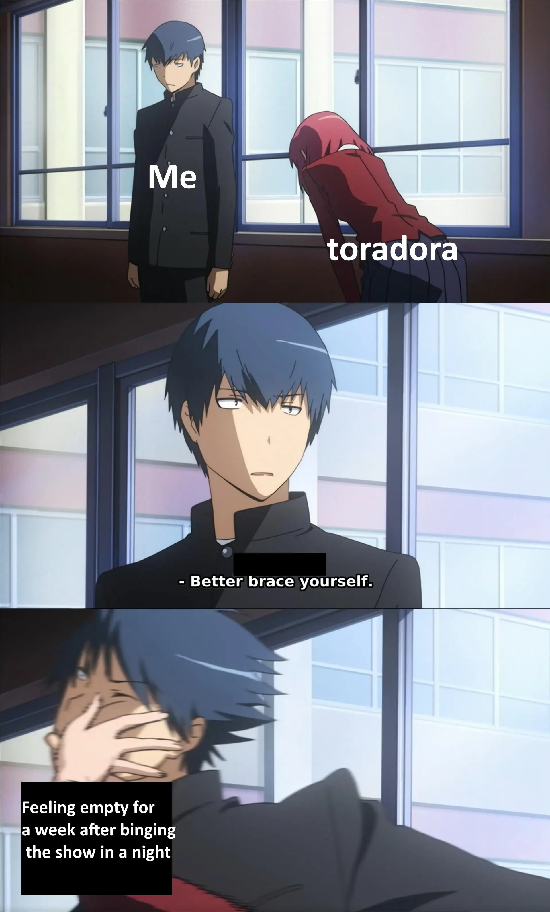 Discover more like Toradora: Toradora meme a day (#893) and Related ...