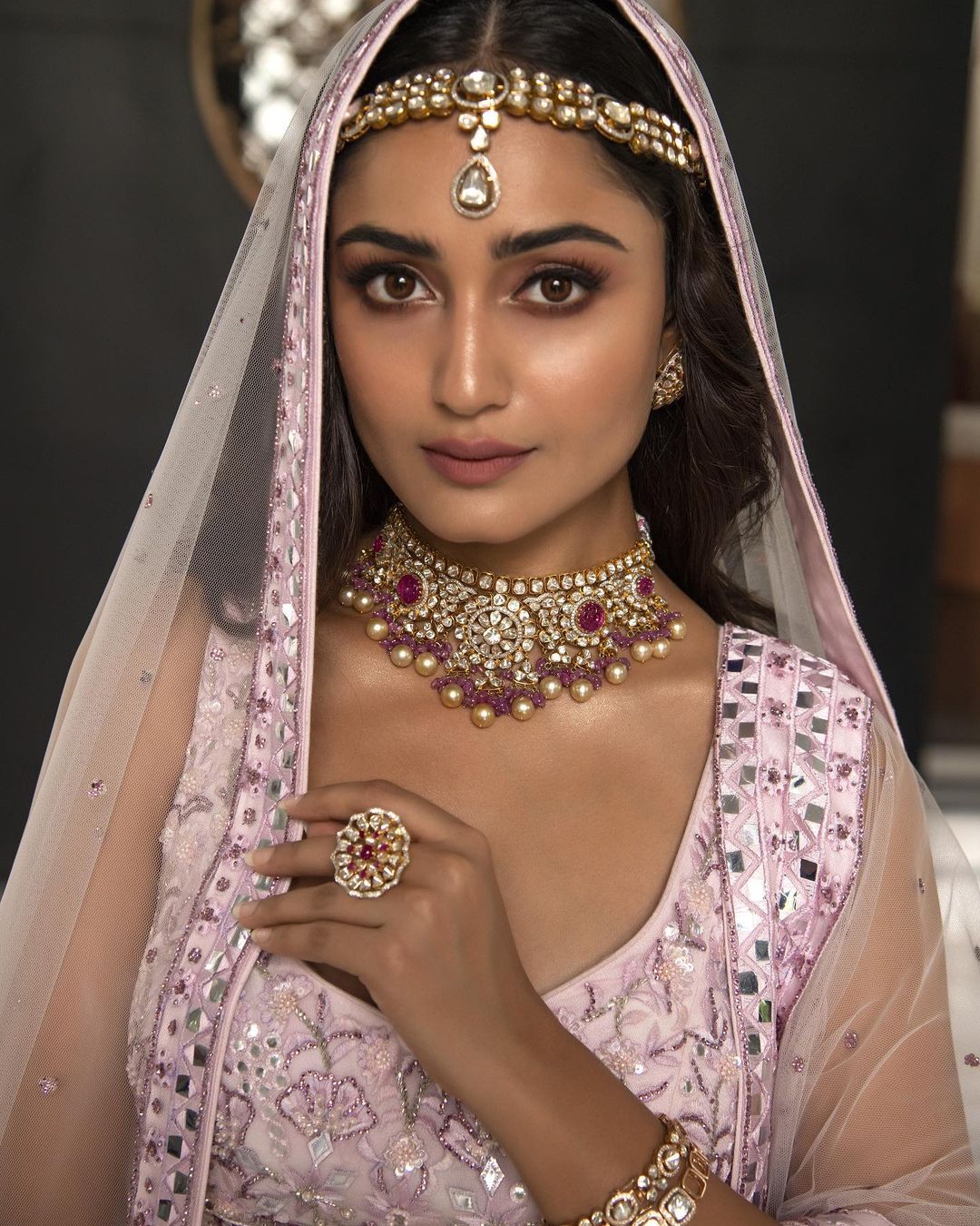Tridha Choudhury Seducing Every Guest With That Look On Her Wedding Night To Be Used By Everyone 