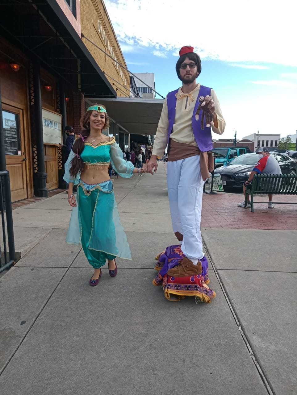 Typical Onewheel costume. Any other Aladdins this year? Happy Halloween ...