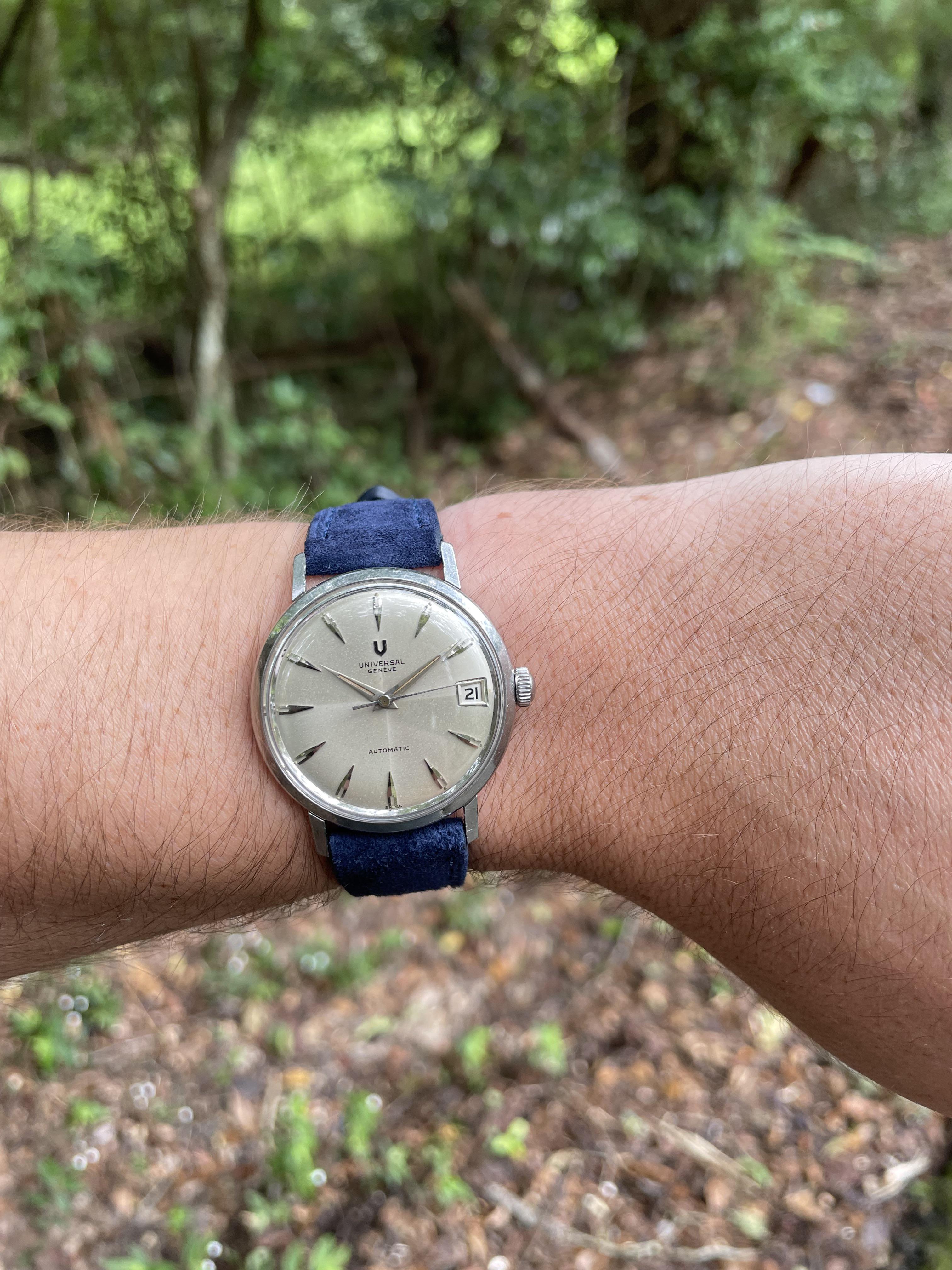Couronne De Remontoir Universal Genève UG ∅4.8mm - Pour Montre Vintage Des Années 1960