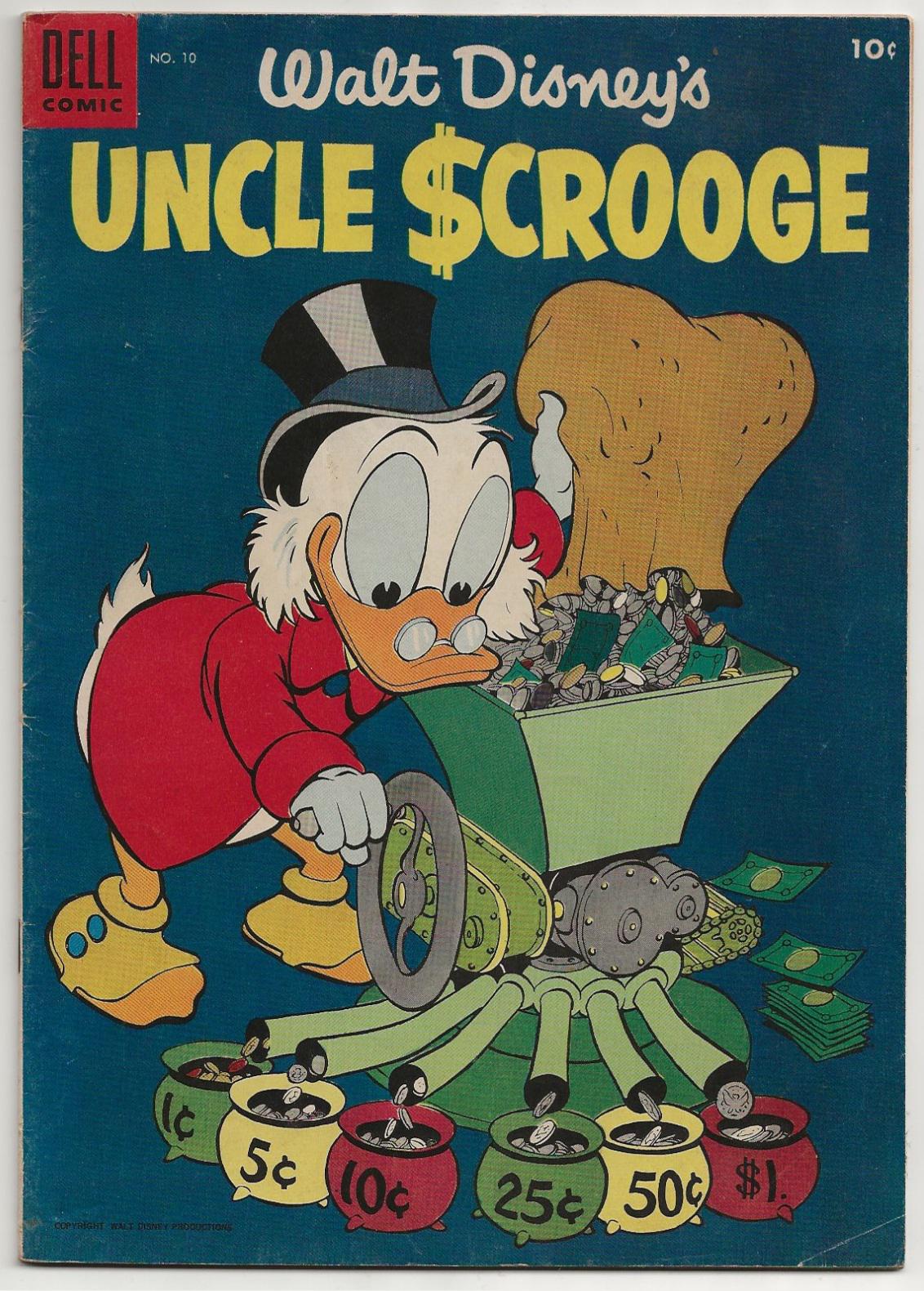 Uncle Scrooge 10; Don't have many Golden Age Disney comics, but I ...