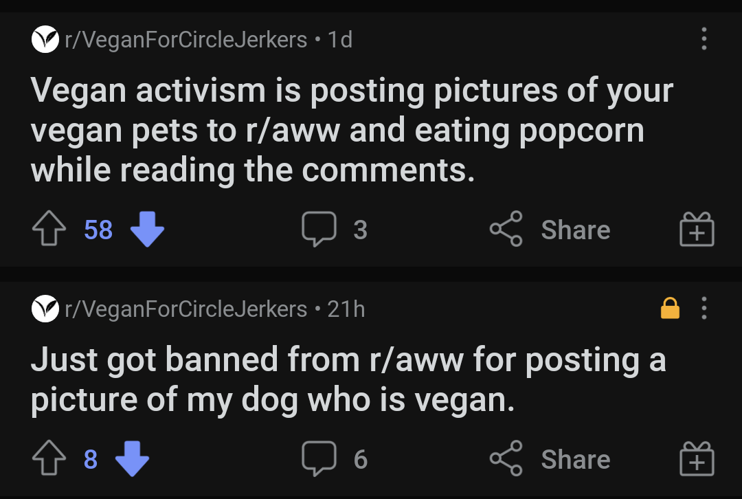 Vegan Activism Scrolller