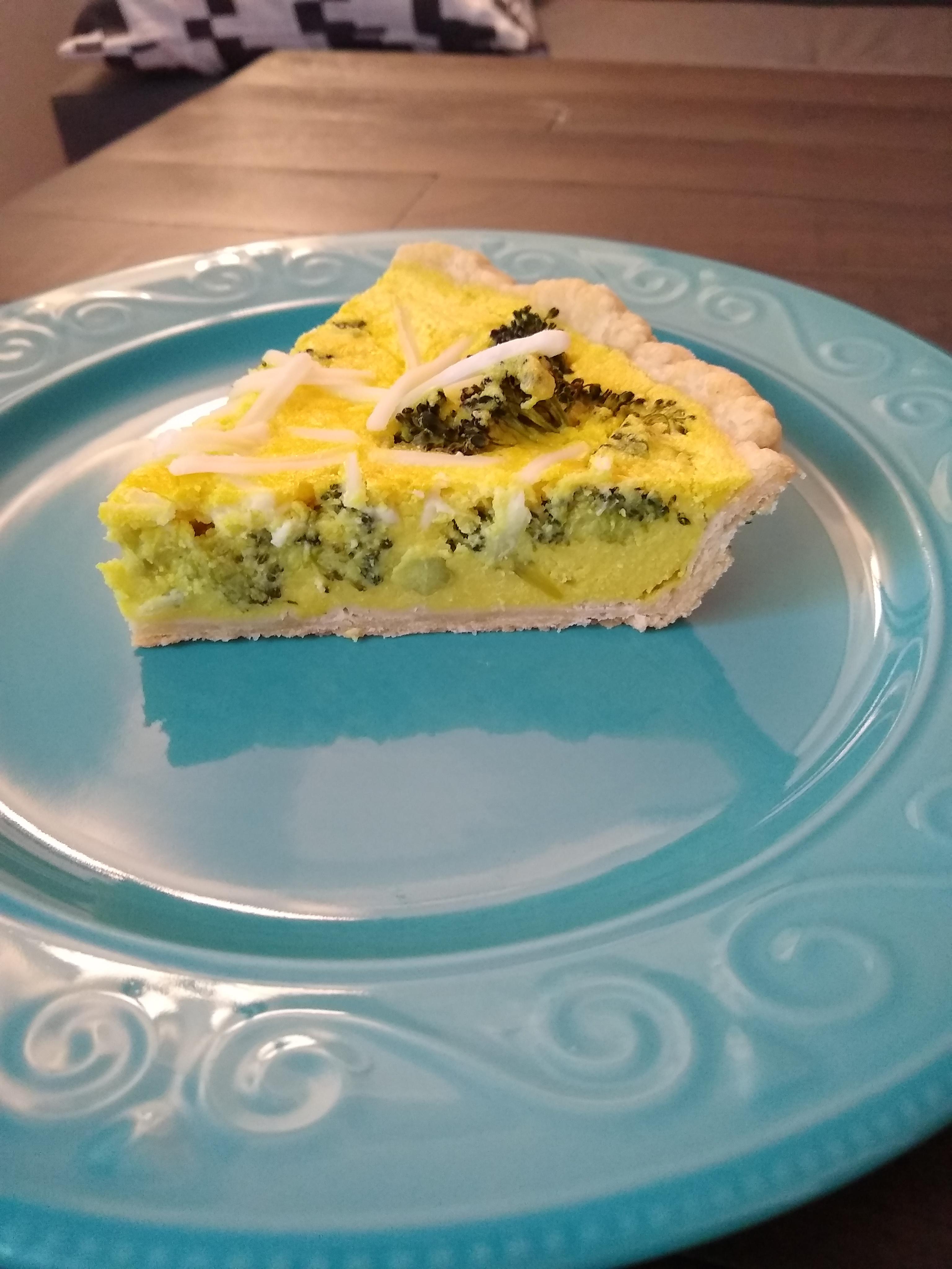 Vegan quiche made of mung beans Scrolller