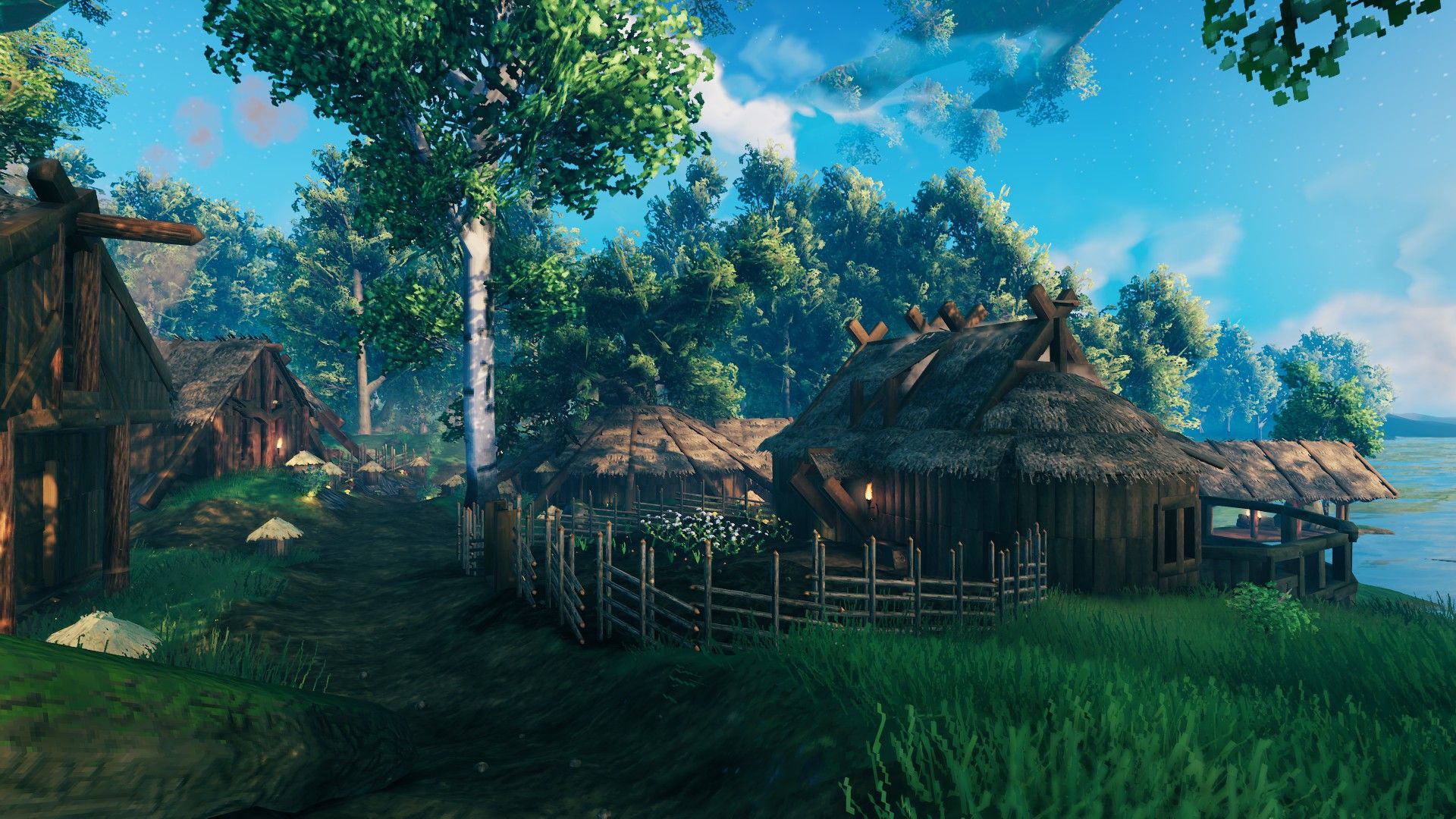 Village Life For Me And The Gang Scrolller