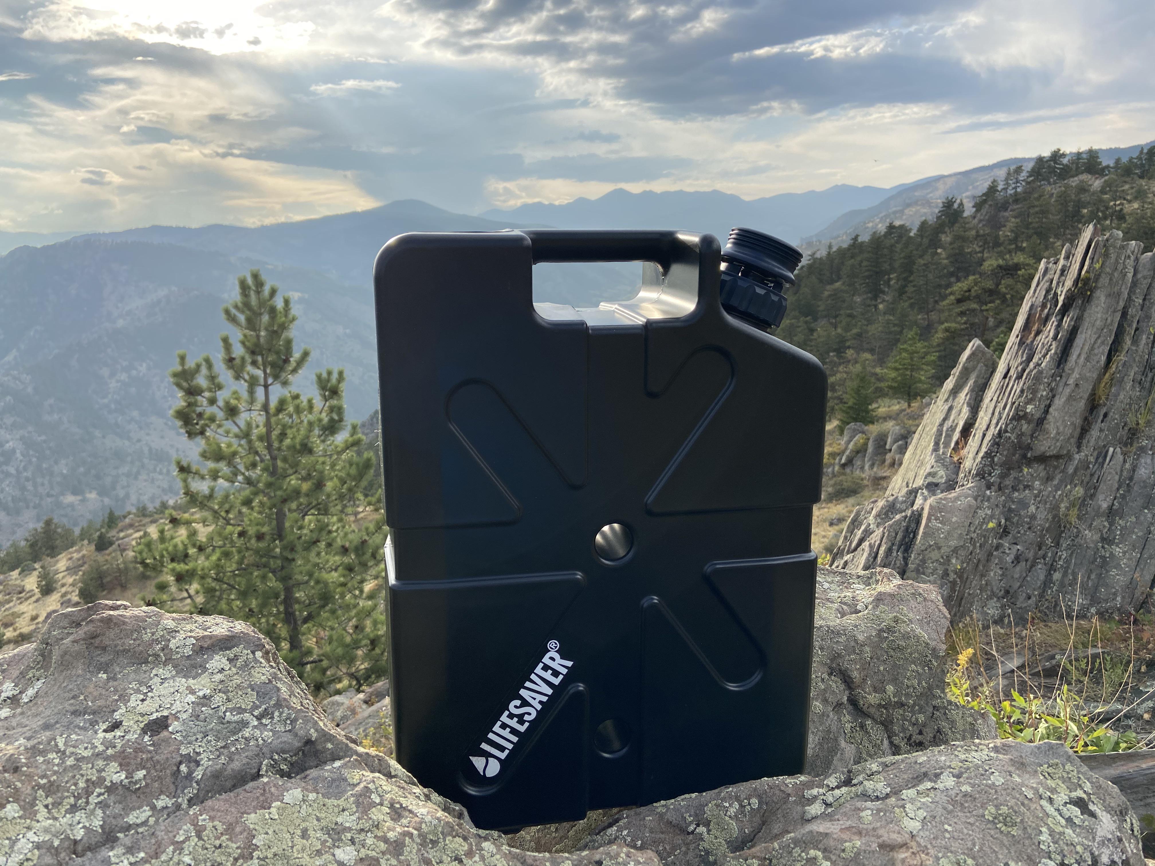 Water purification Jerry Can. 5 gallons Scrolller