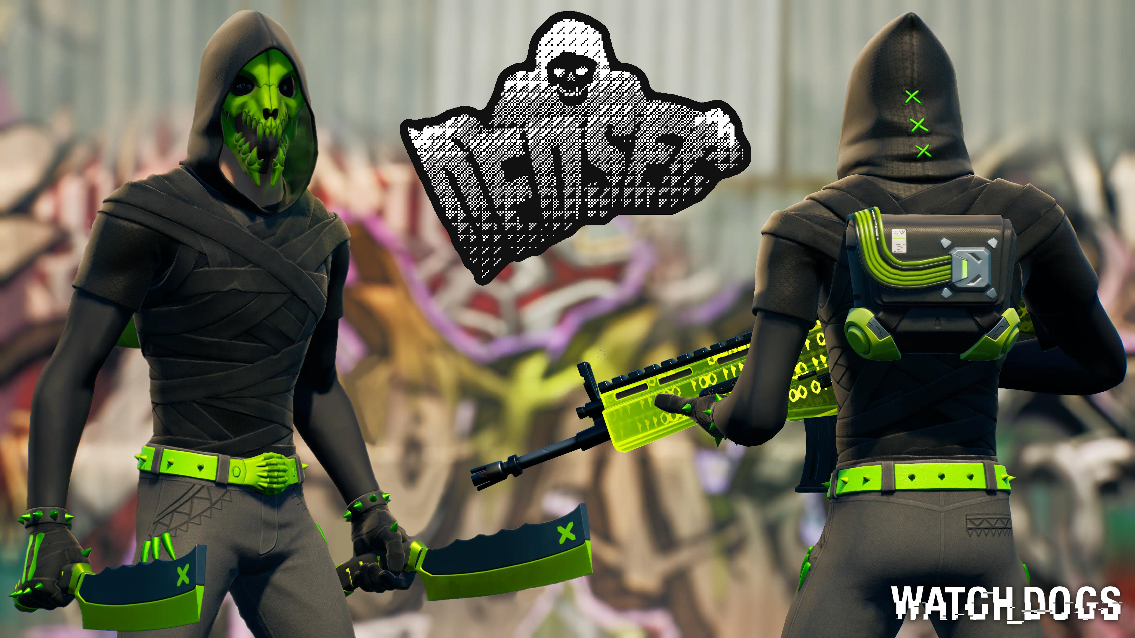 We Are DedSec [Deimos • Hack Pack • Block Blades • Code Green] | Scrolller