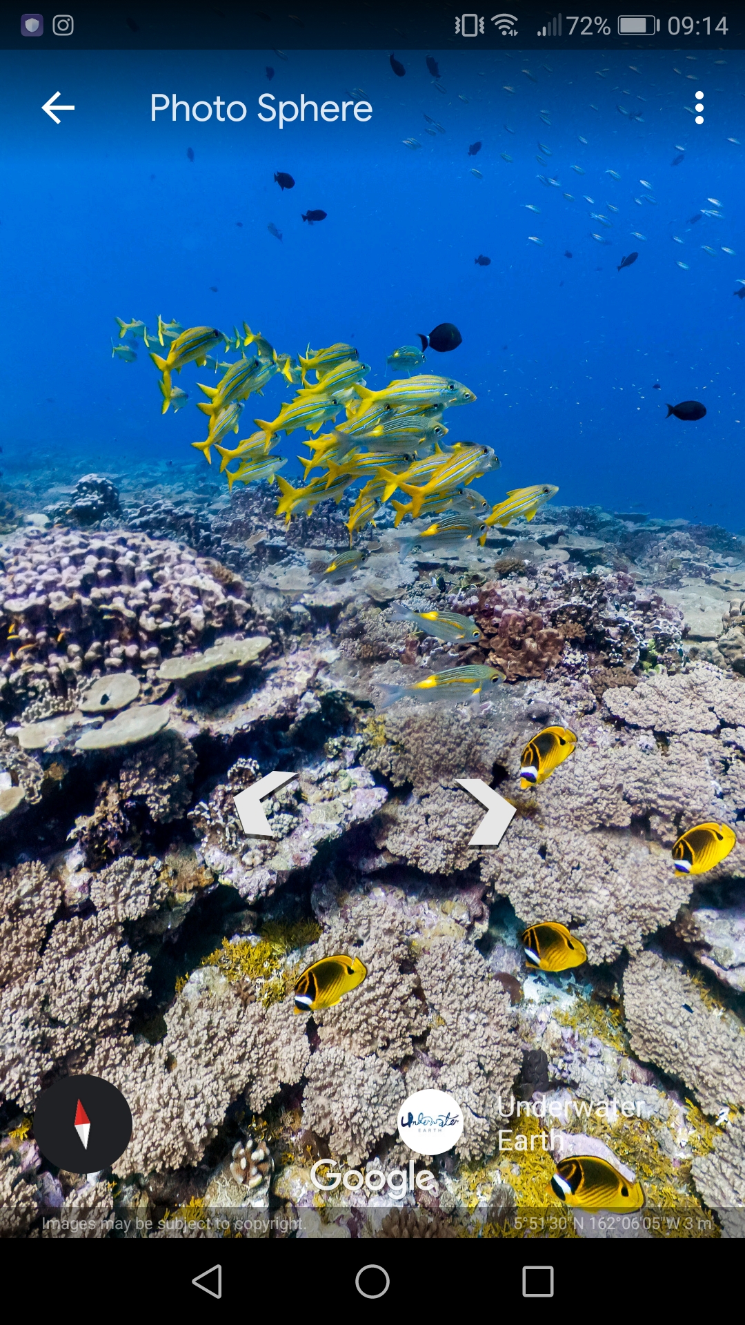 to the Google aquarium... Scrolller