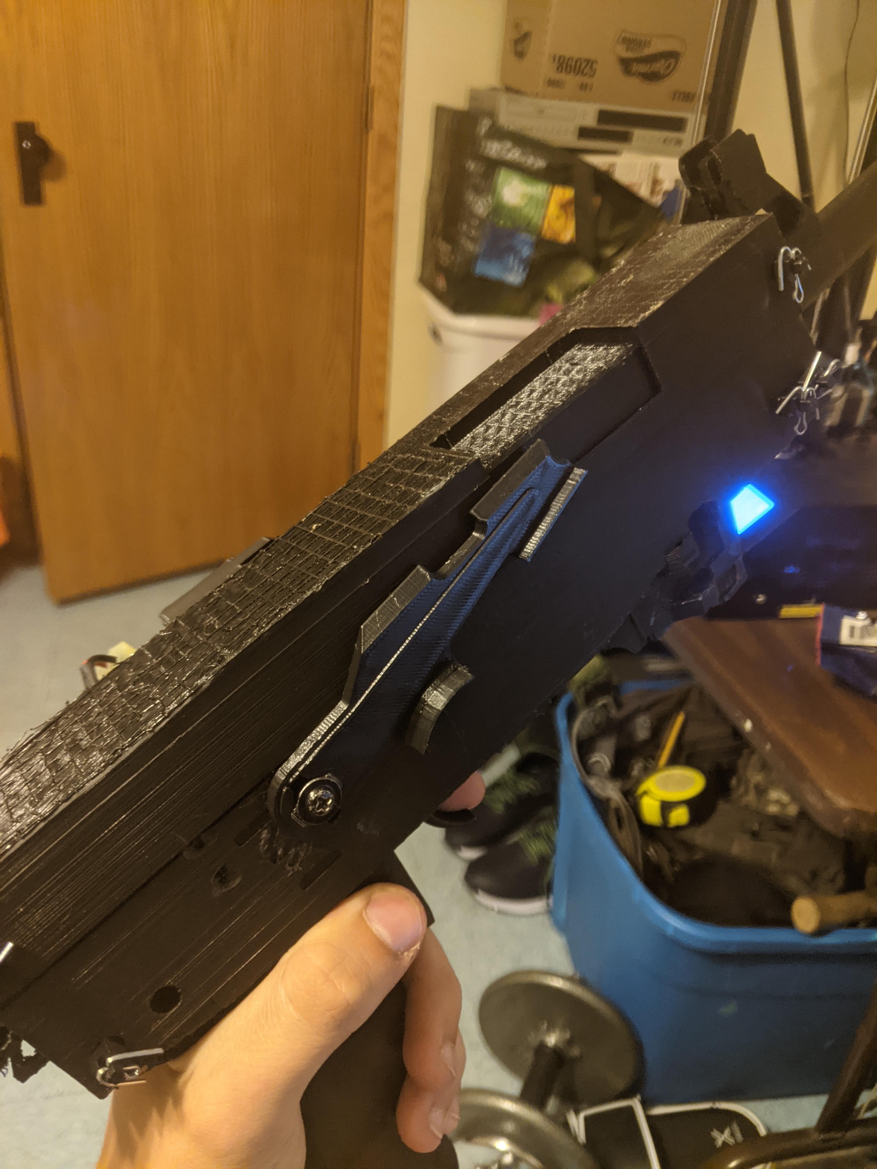 Well the old fire selector design wasn't working but here's a new ...