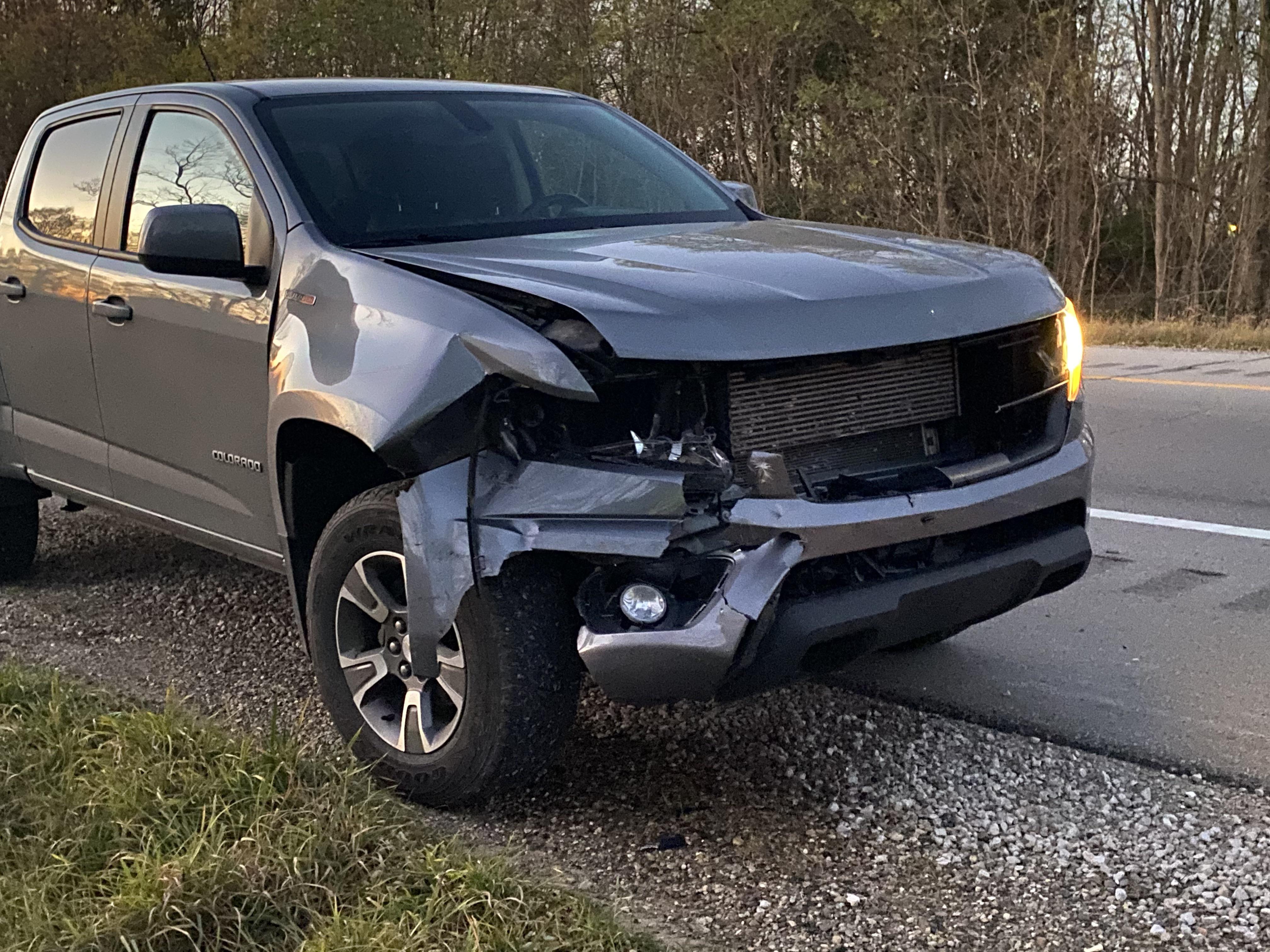 What $14,000+ worth of damage from hitting a deer looks like | Scrolller