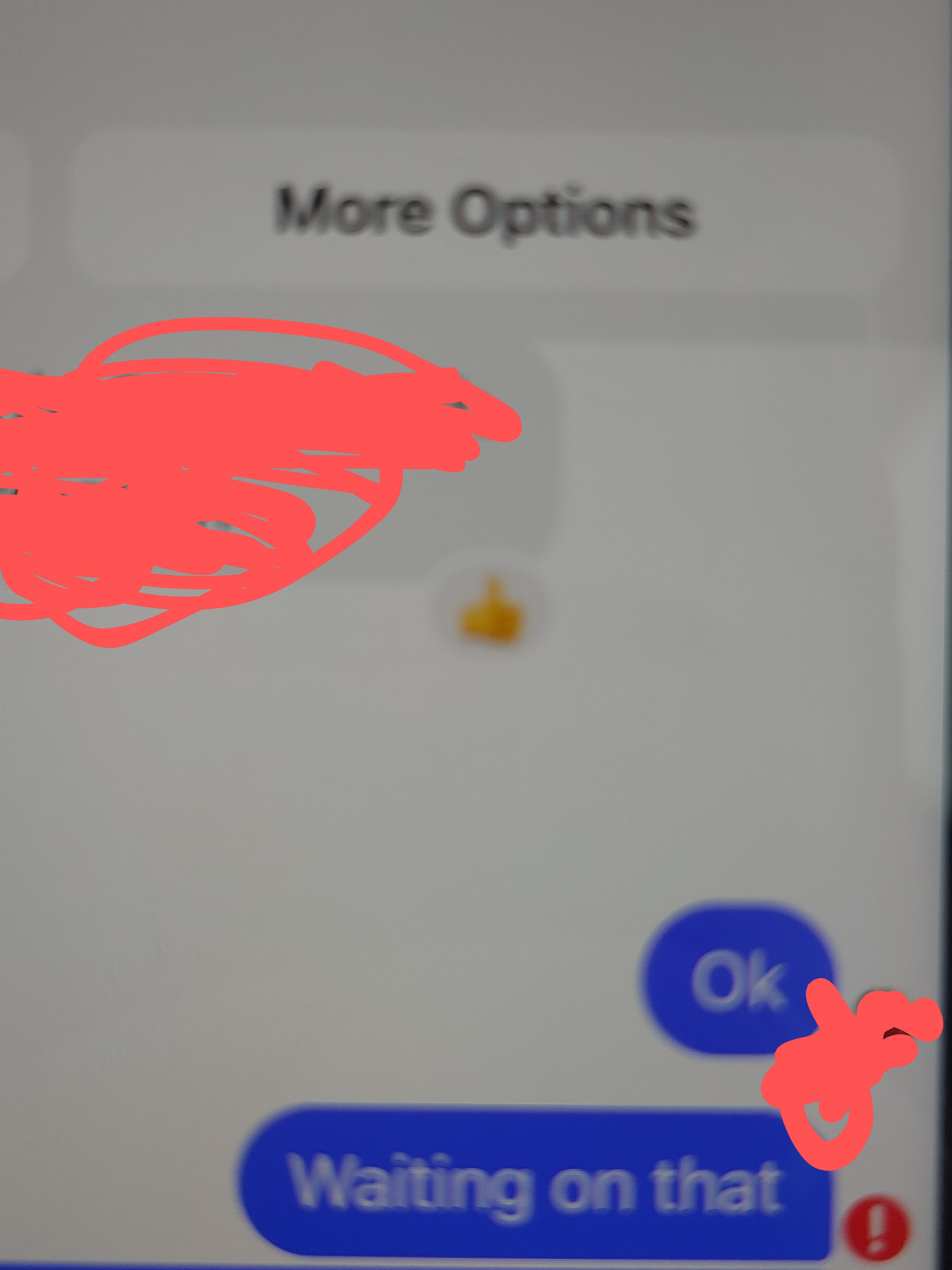 What does the red circle and exclamation mark mean. I only see it for