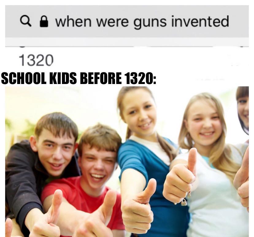 When were guns invented by u cowboys824 scrolller