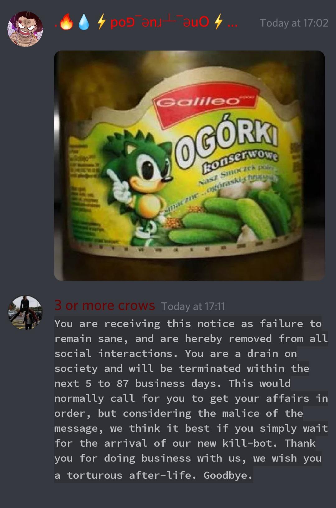 When you let the weird kids into a discord with eachother. Scrolller