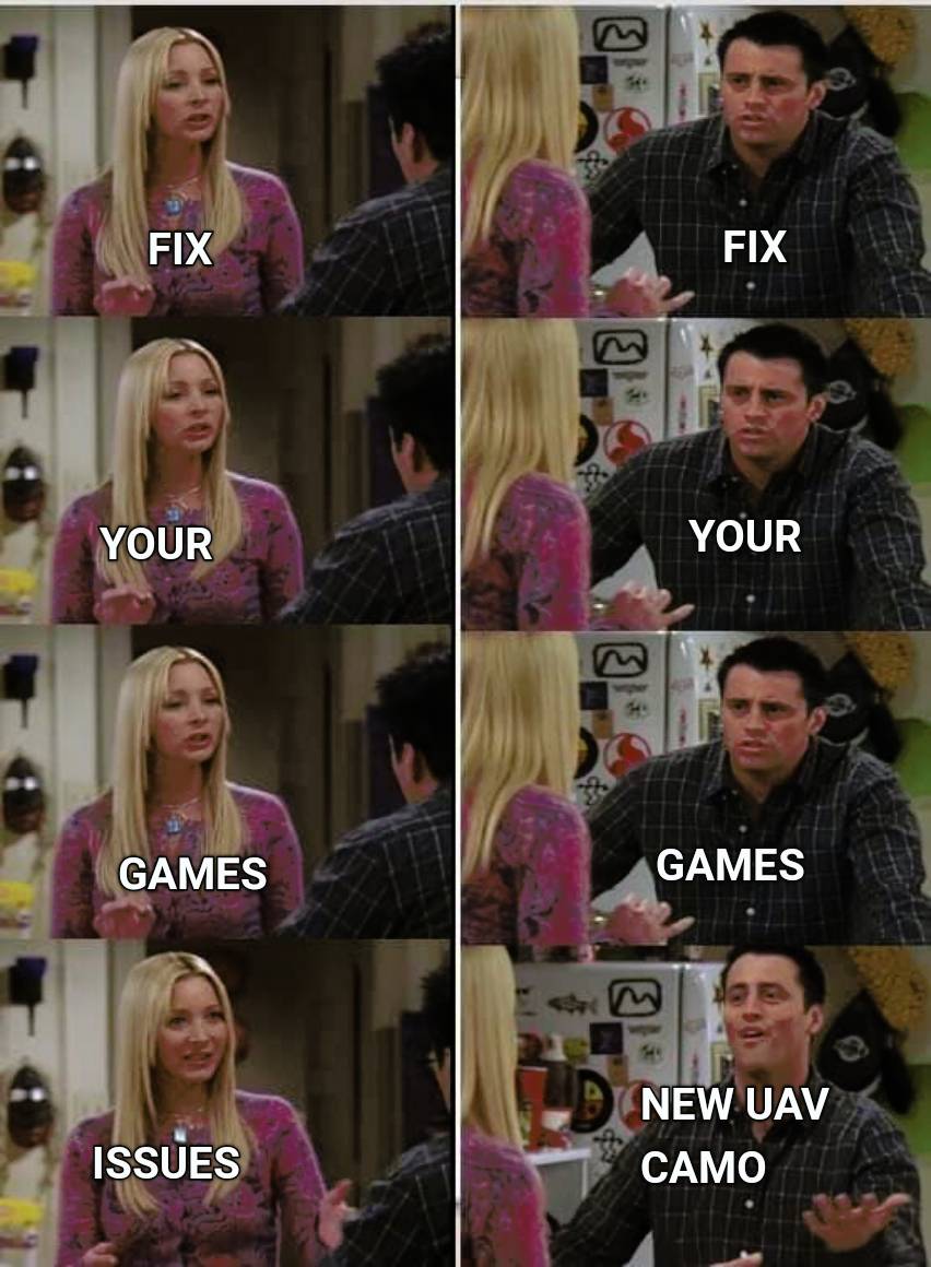 Whole of the cod community right now... | Scrolller