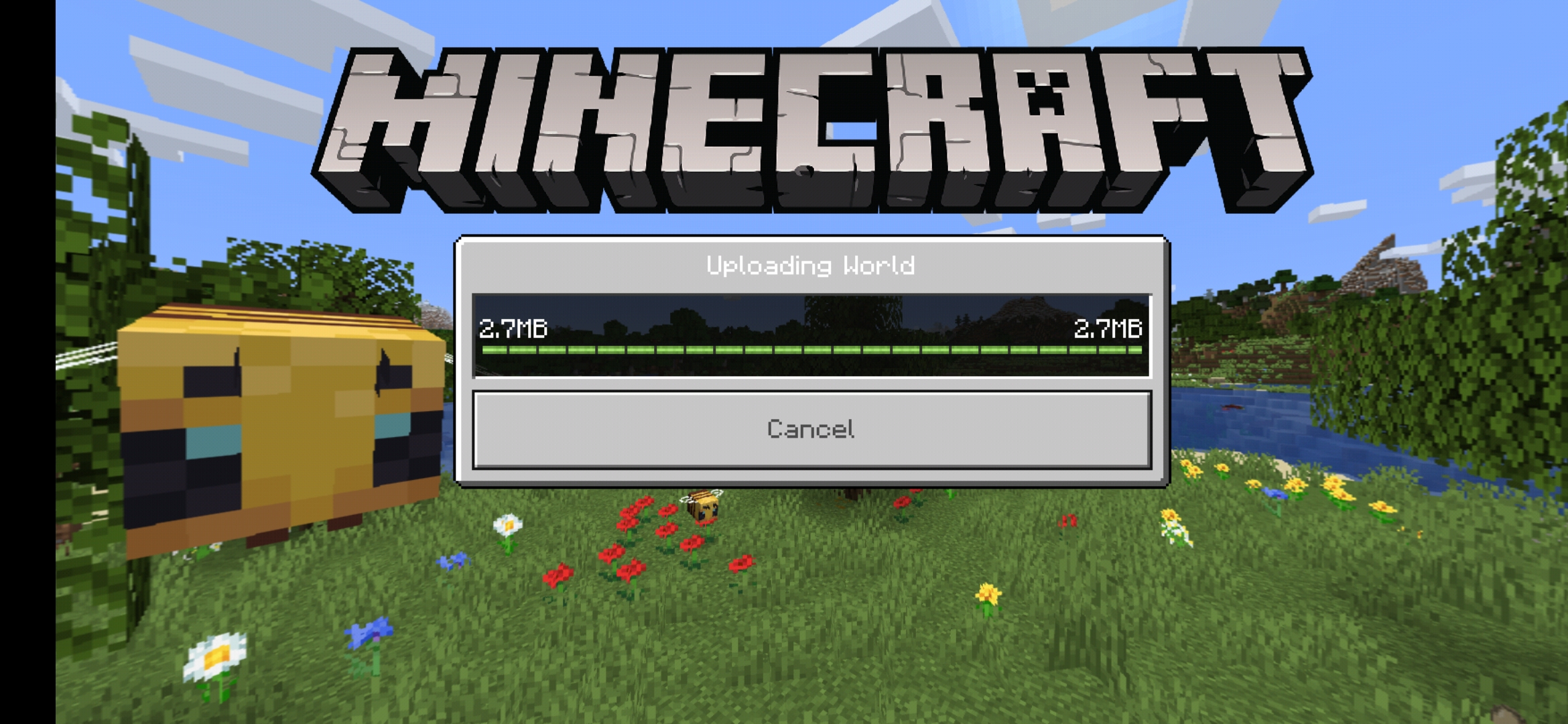 Why can't i upload a map to my realm that has only 2mb size? I tried to