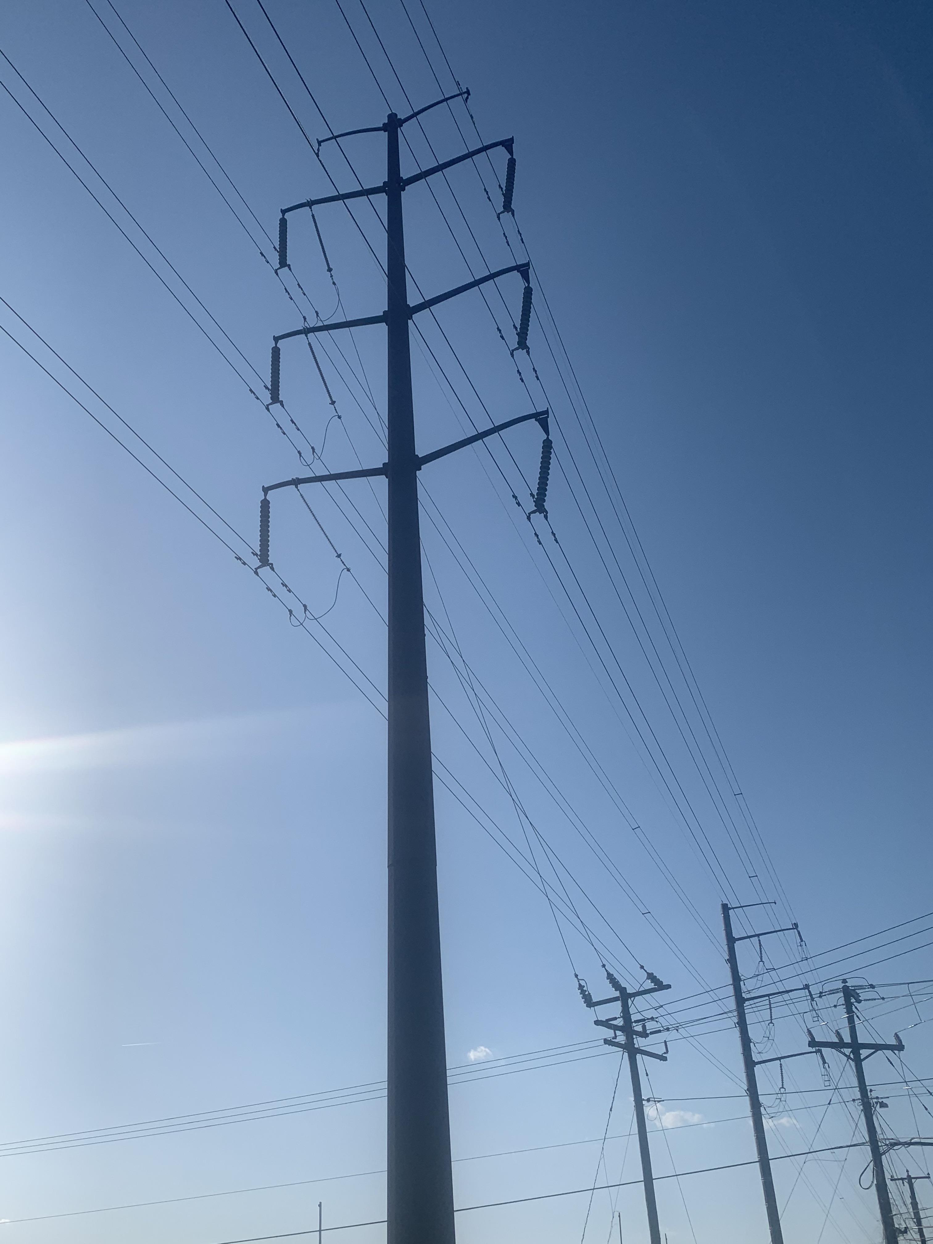 why-does-a-transmission-and-distribution-line-connect-without-going