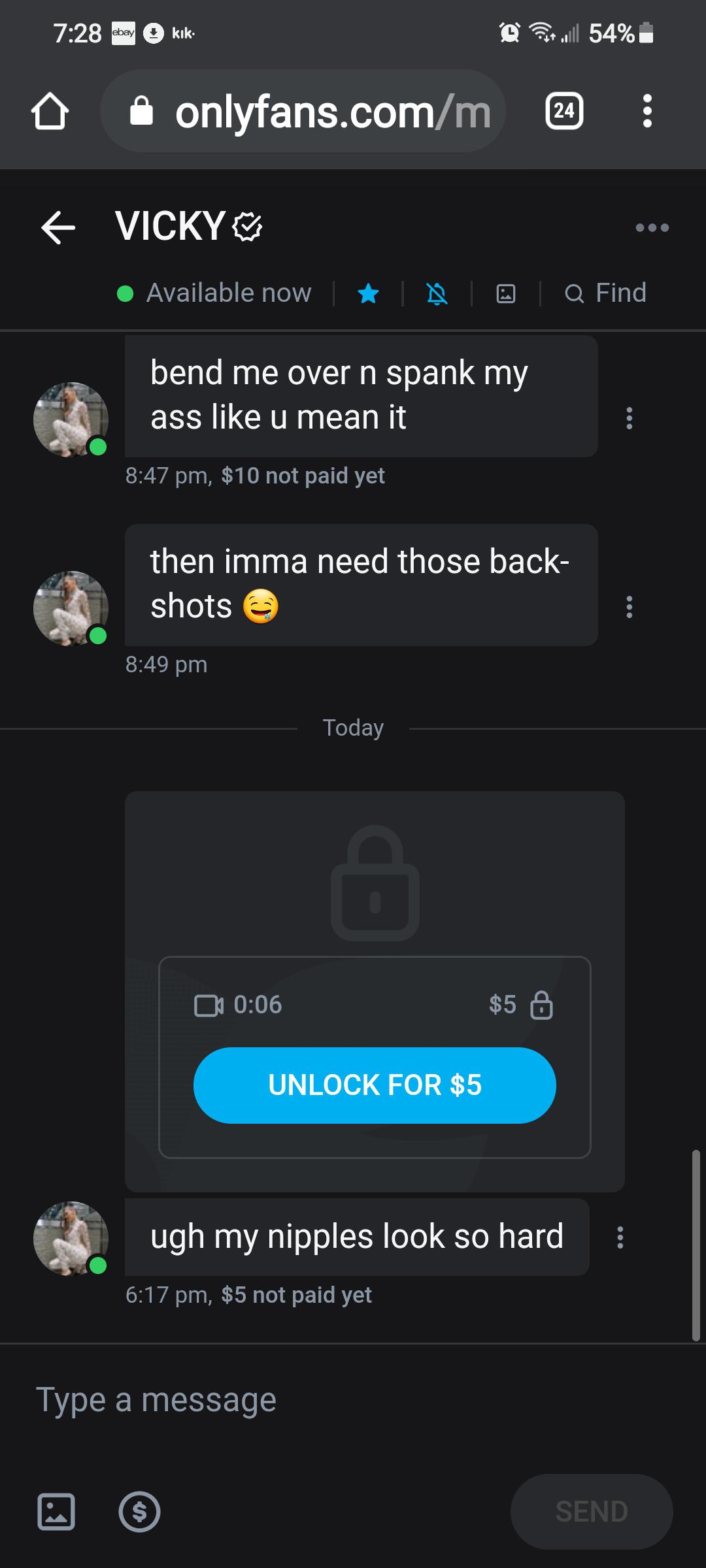 Why is vicky fans the only ones who dont buy shit and post lol come on(04)