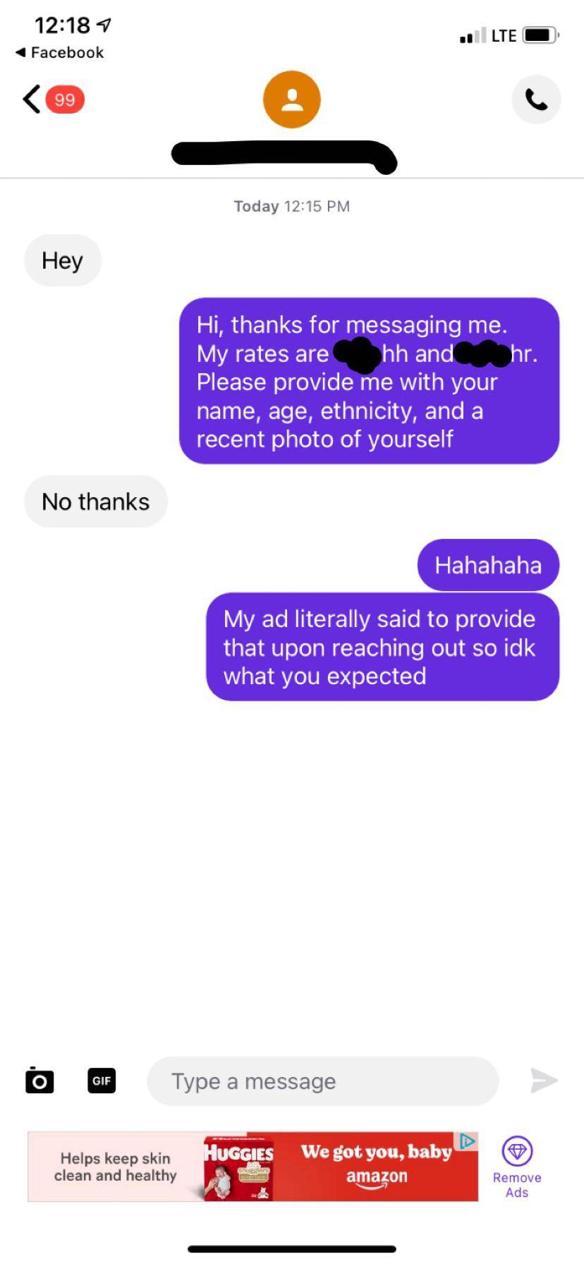 whyyyyy do they always refuse to screen. I screen way lighter than most ...