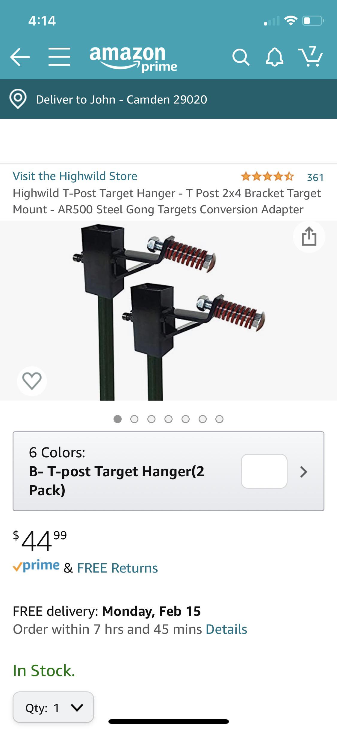 Will these t post style target mounts support a 13x24x1/2” steel torso ...