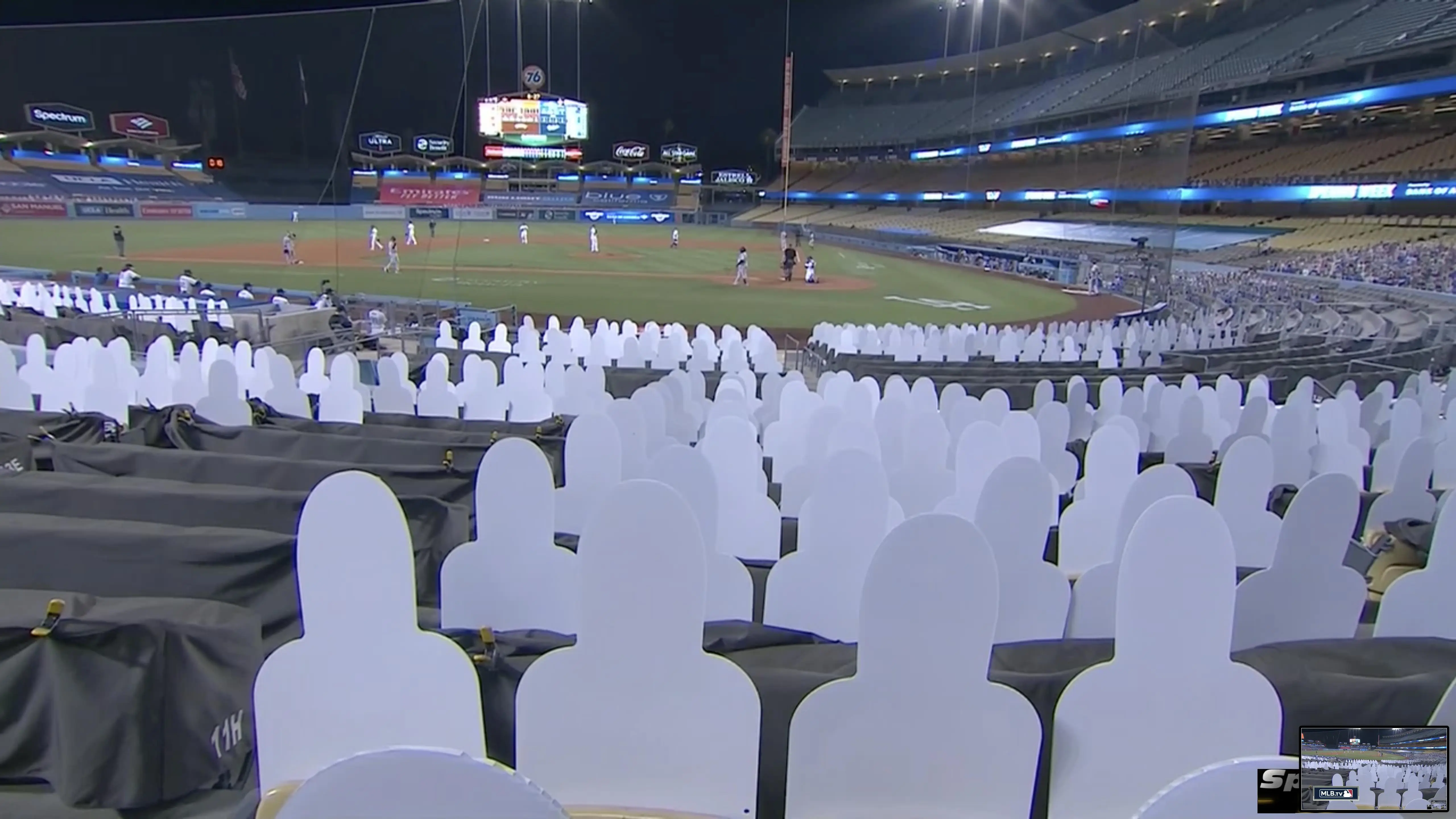 Fans Offering Support With Major League Baseball playing games to empty stadiums, teams are ...