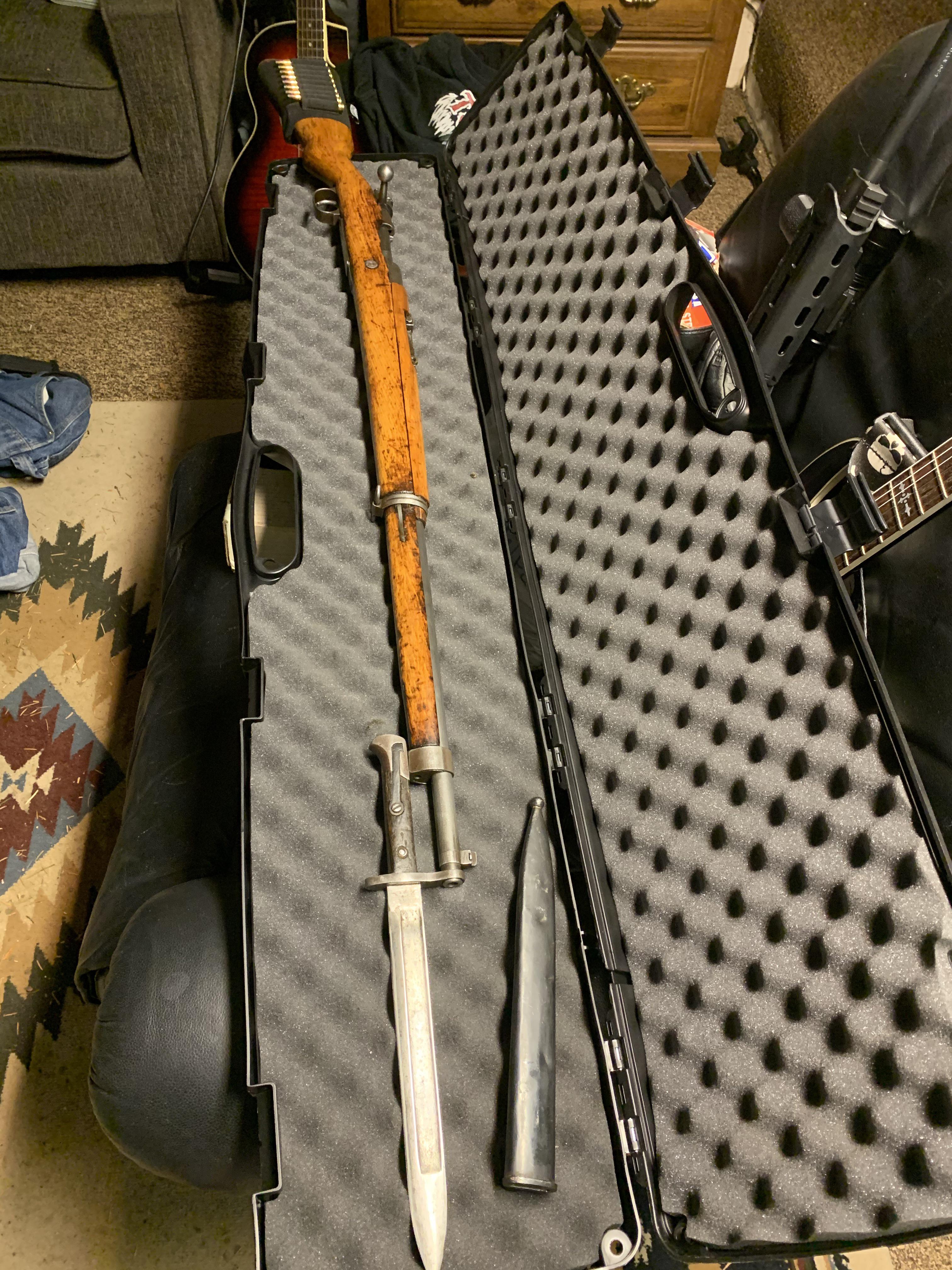 Would a K98 stock for on this K. Kale rifle? It’s got some German parts ...