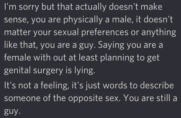 Wow, this guy after he found out I’m trans | Scrolller