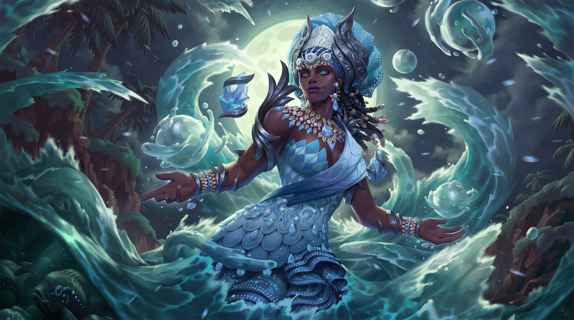 Yemoja, Goddess of Rivers by Kevin Sidharta | Scrolller