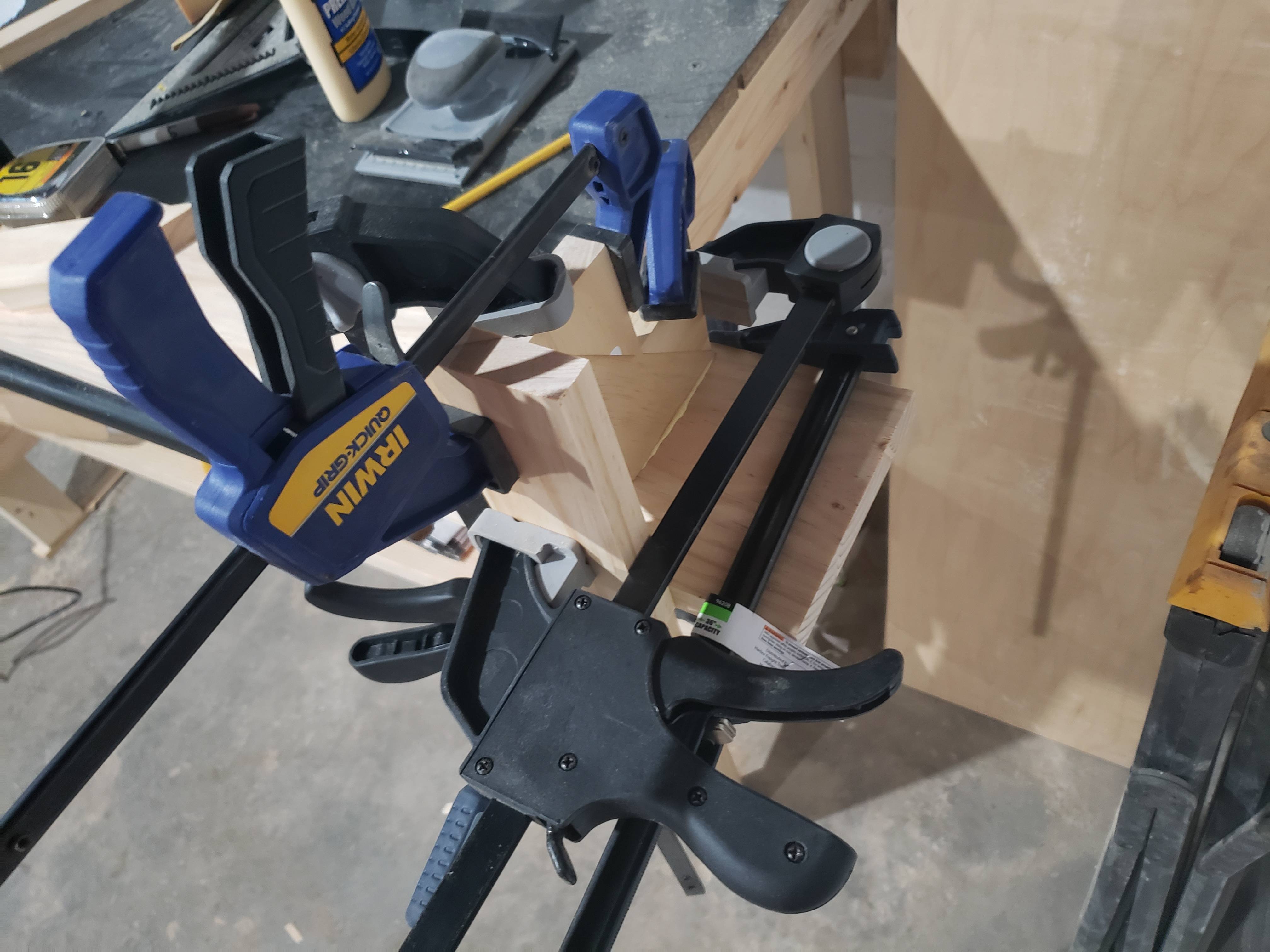 You can never have too many clamps Scrolller