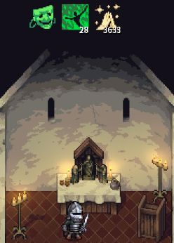 You can pray every time you load your game, so you can save scum to