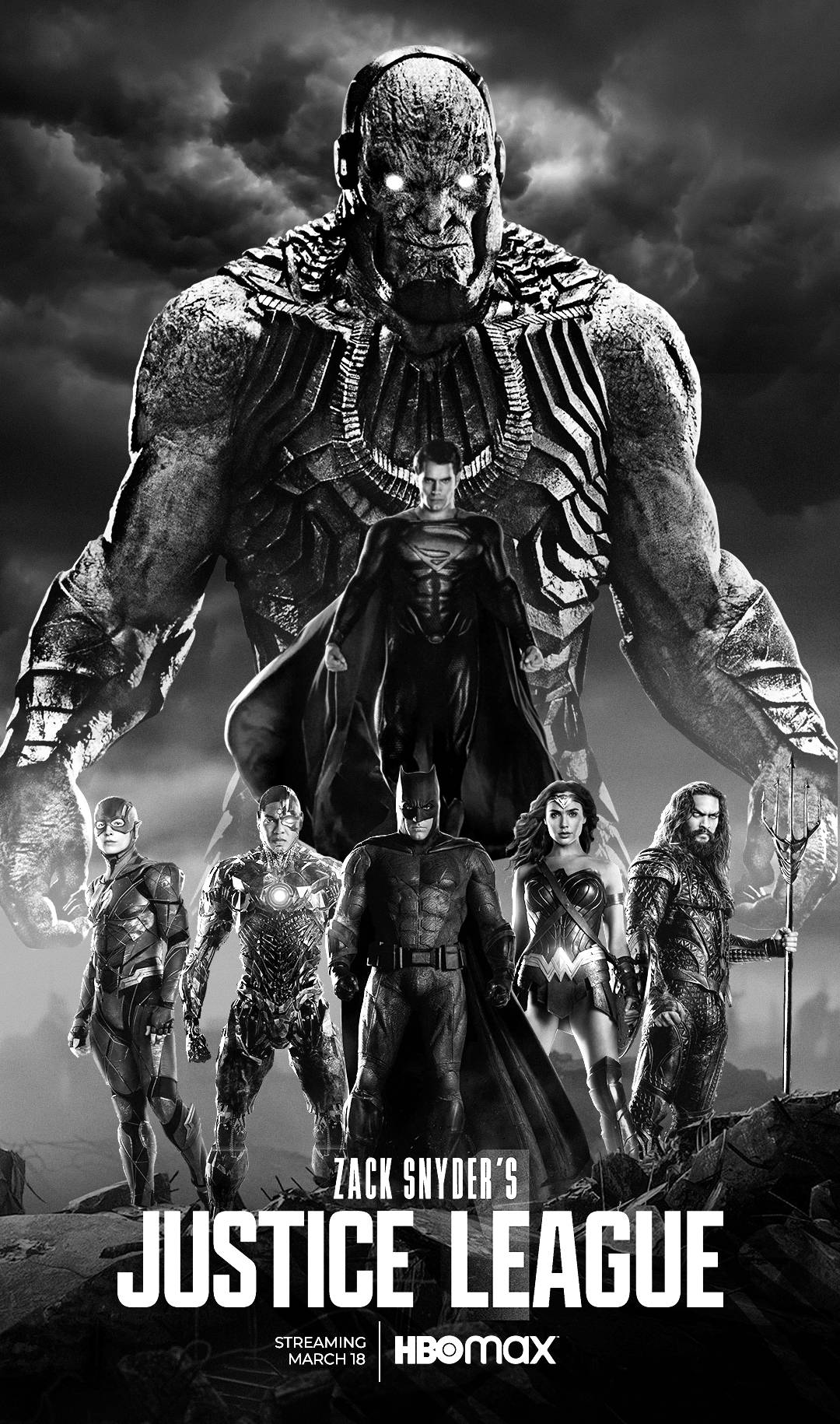 Zack Snyder's justice League poster design