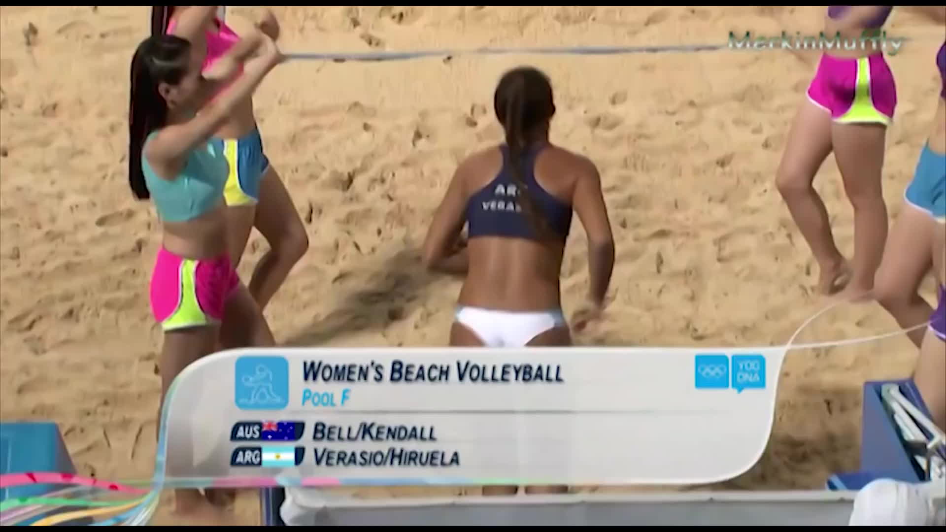 Argentina Beach Volleyball Scrolller.